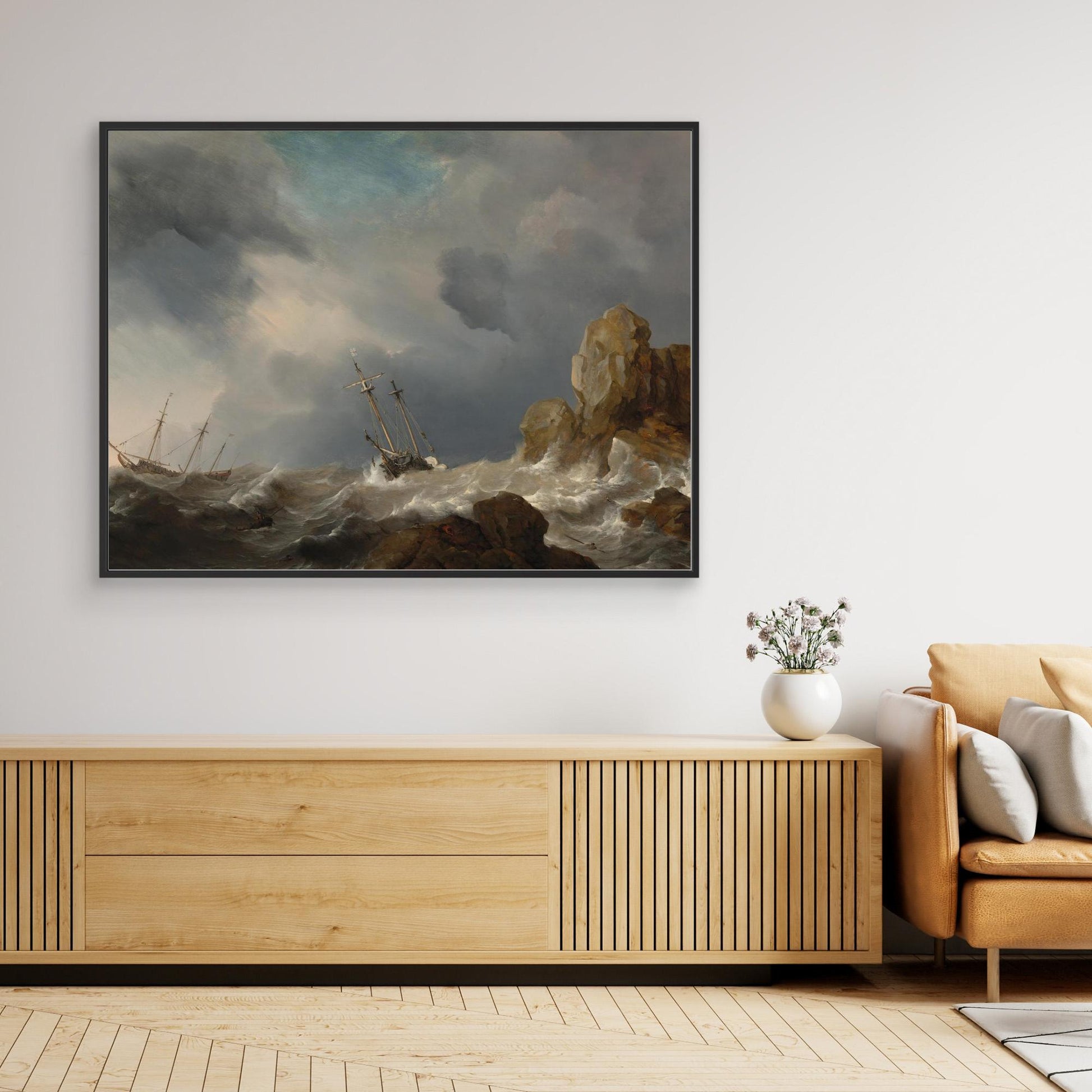 Ships in a Gale