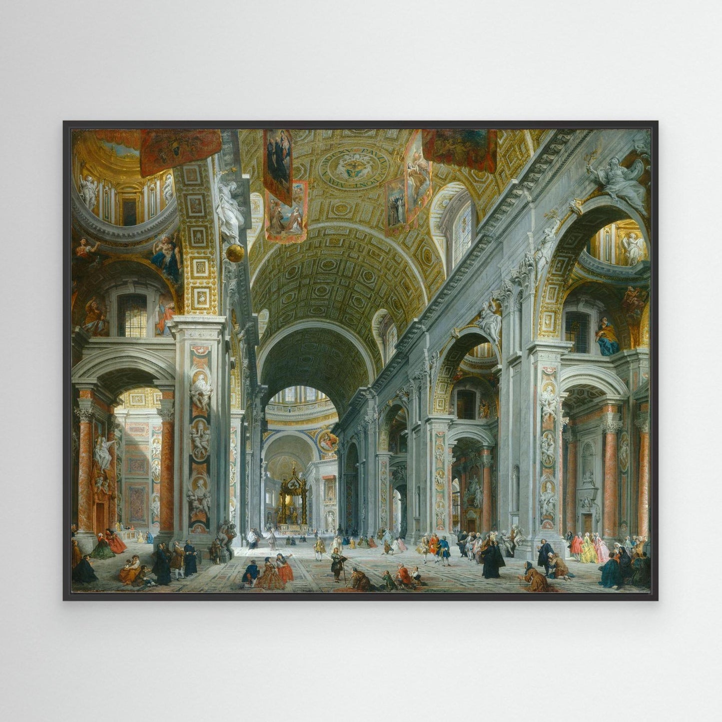 Interior of Saint Peter’s, Rome