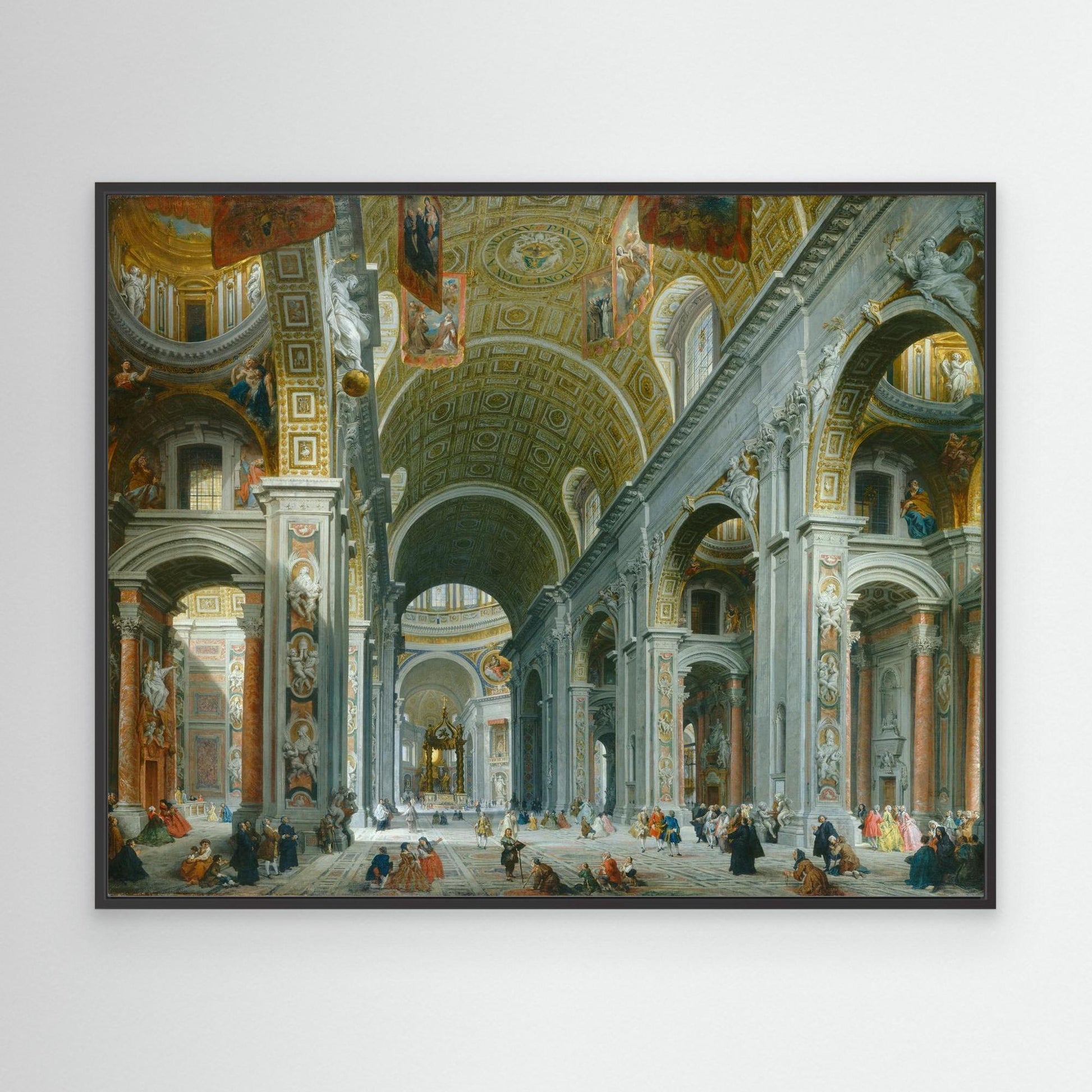 Interior of Saint Peter’s, Rome