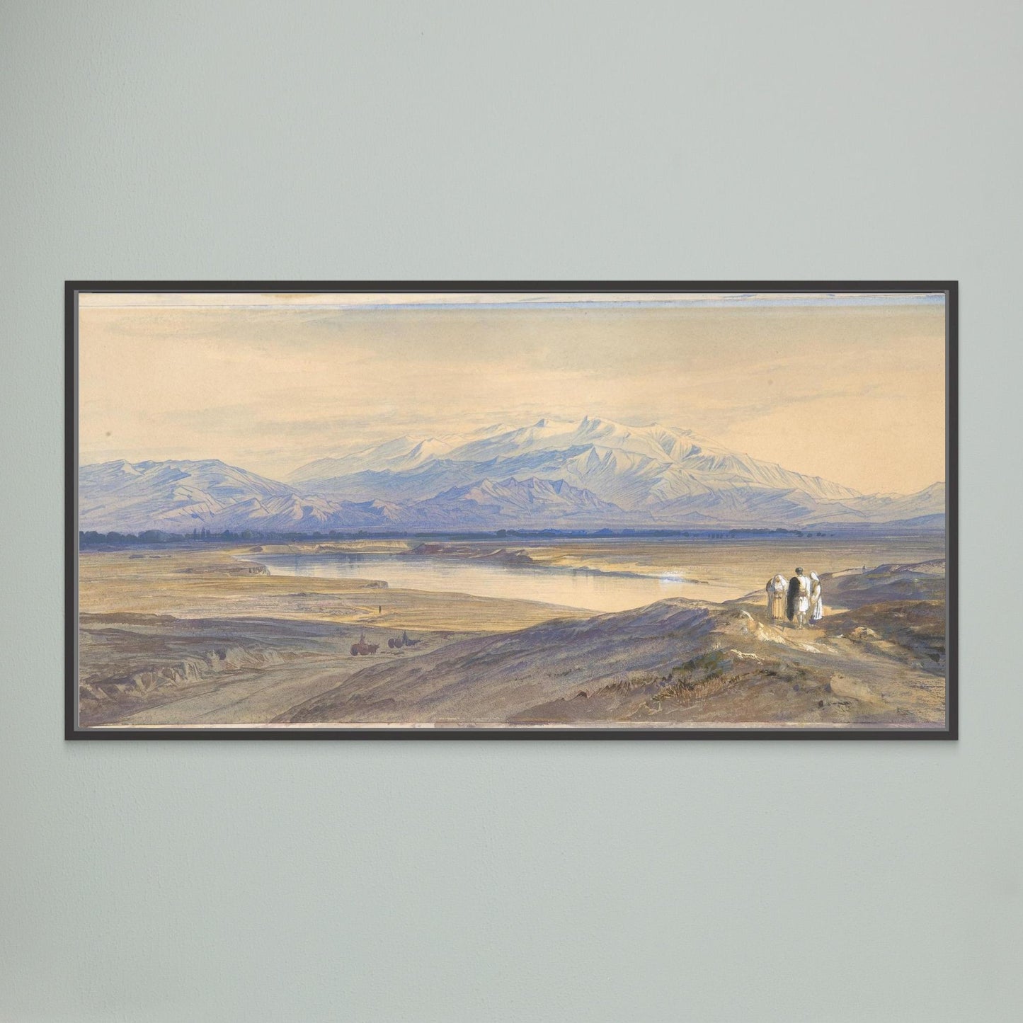 Mount Olympus from Larissa, Thessaly, Greece