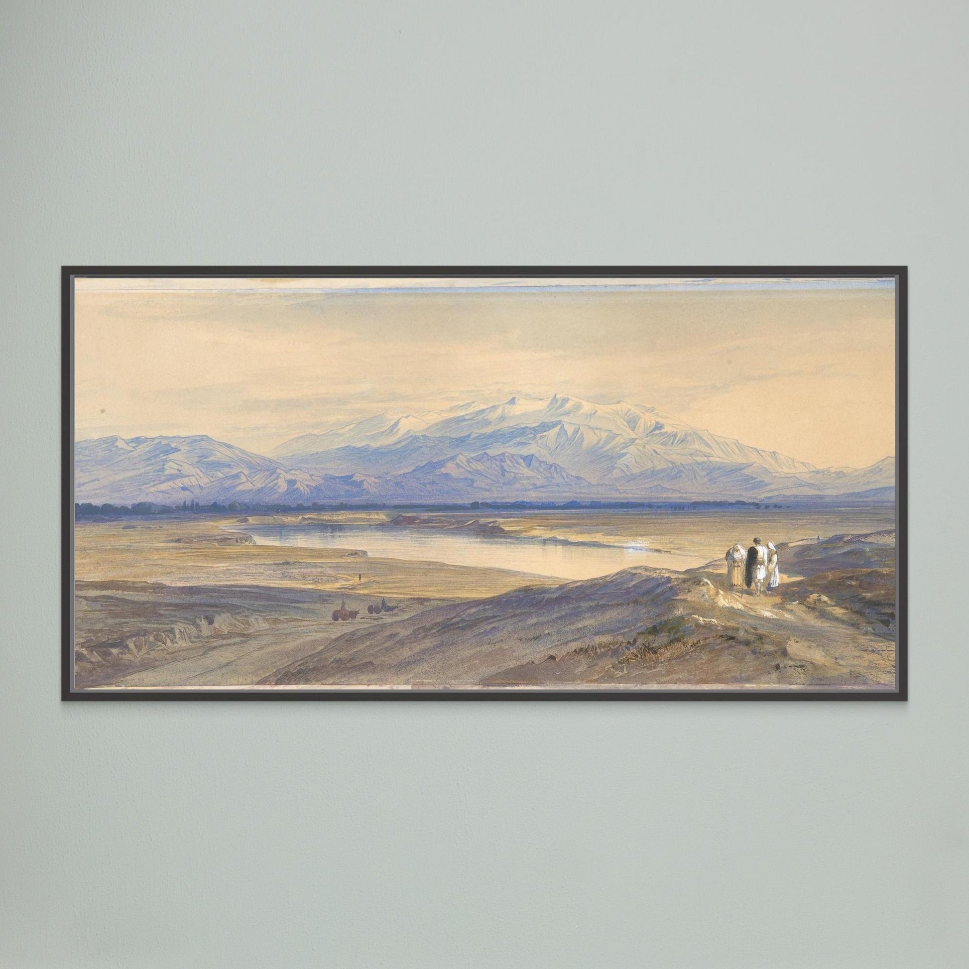 Mount Olympus from Larissa, Thessaly, Greece