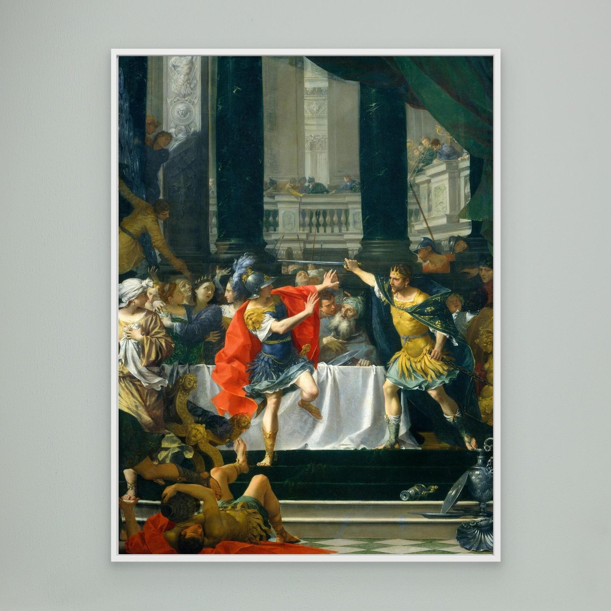 Alexander the Great Threatened by His Father