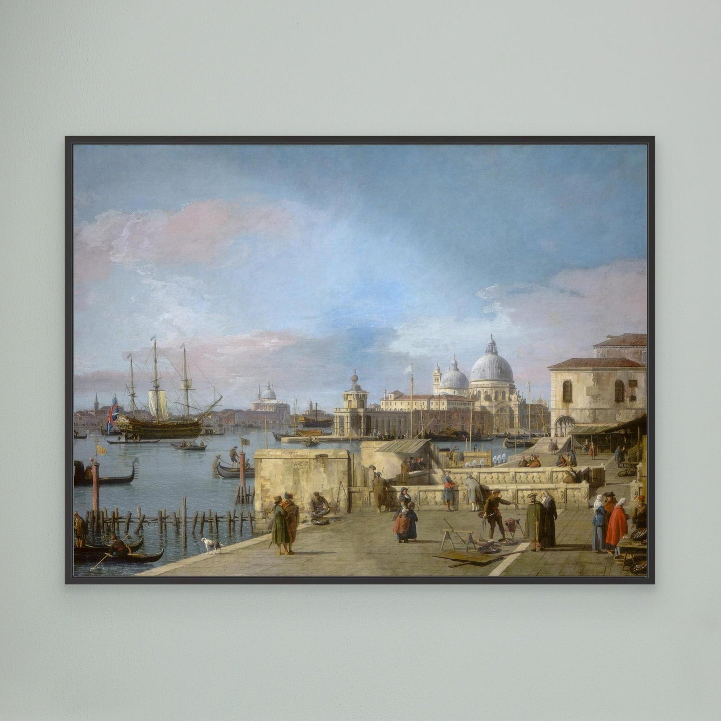 Entrance to the Grand Canal from the Molo, Venice