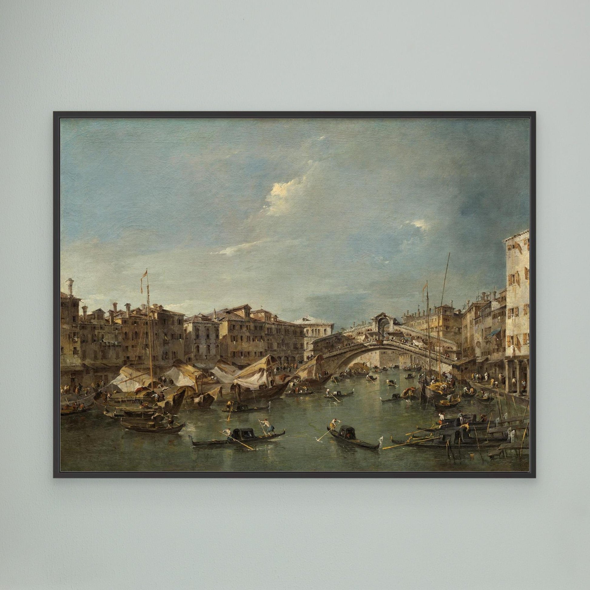 Grand Canal with the Rialto Bridge, Venice