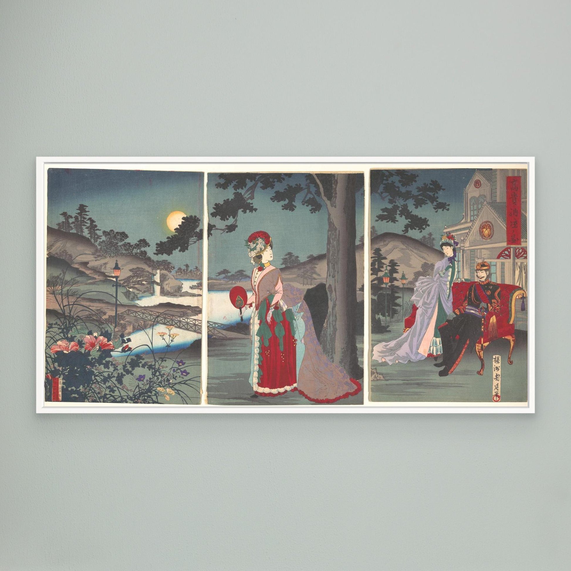 Nobility in the Evening Cool (Koki nōryō no zu)