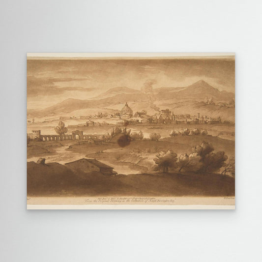 View of Rome and Surrounding Country