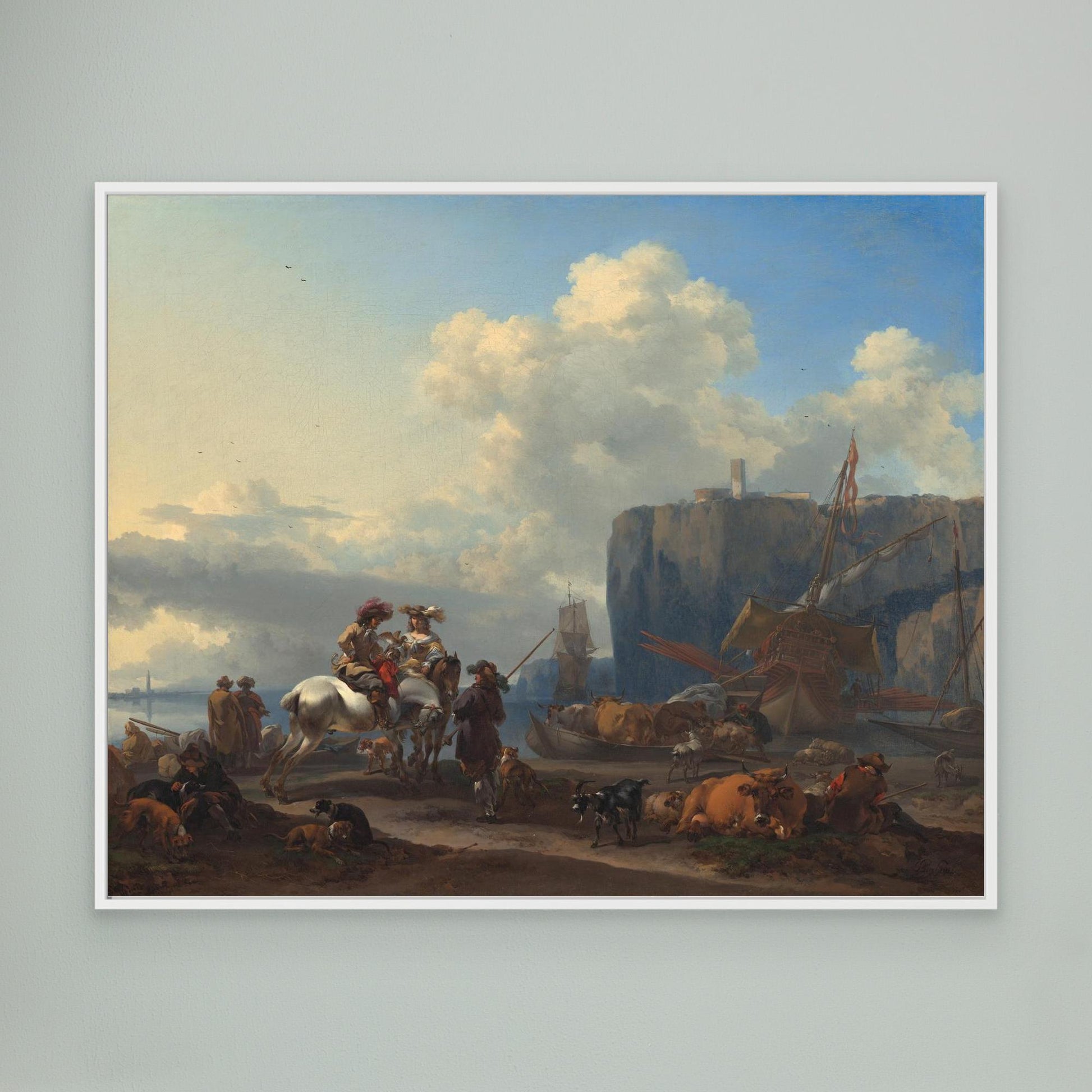 View of an Italian Port