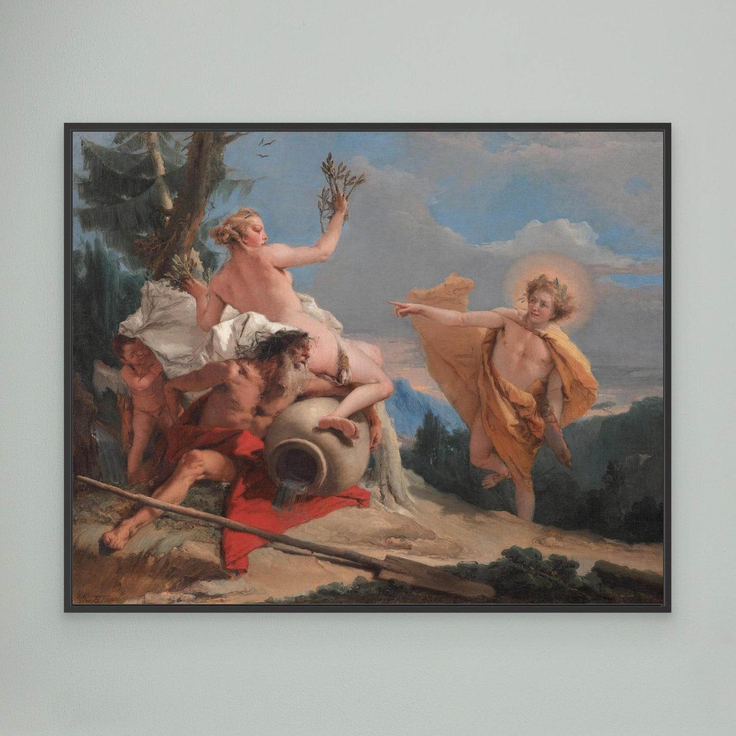 Apollo Pursuing Daphne