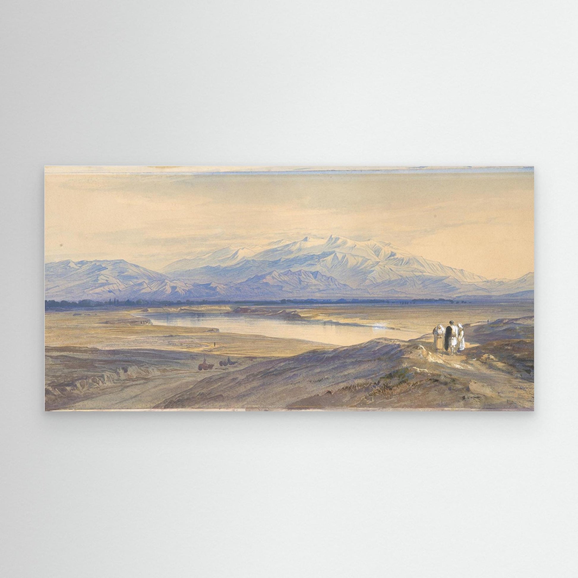 Mount Olympus from Larissa, Thessaly, Greece