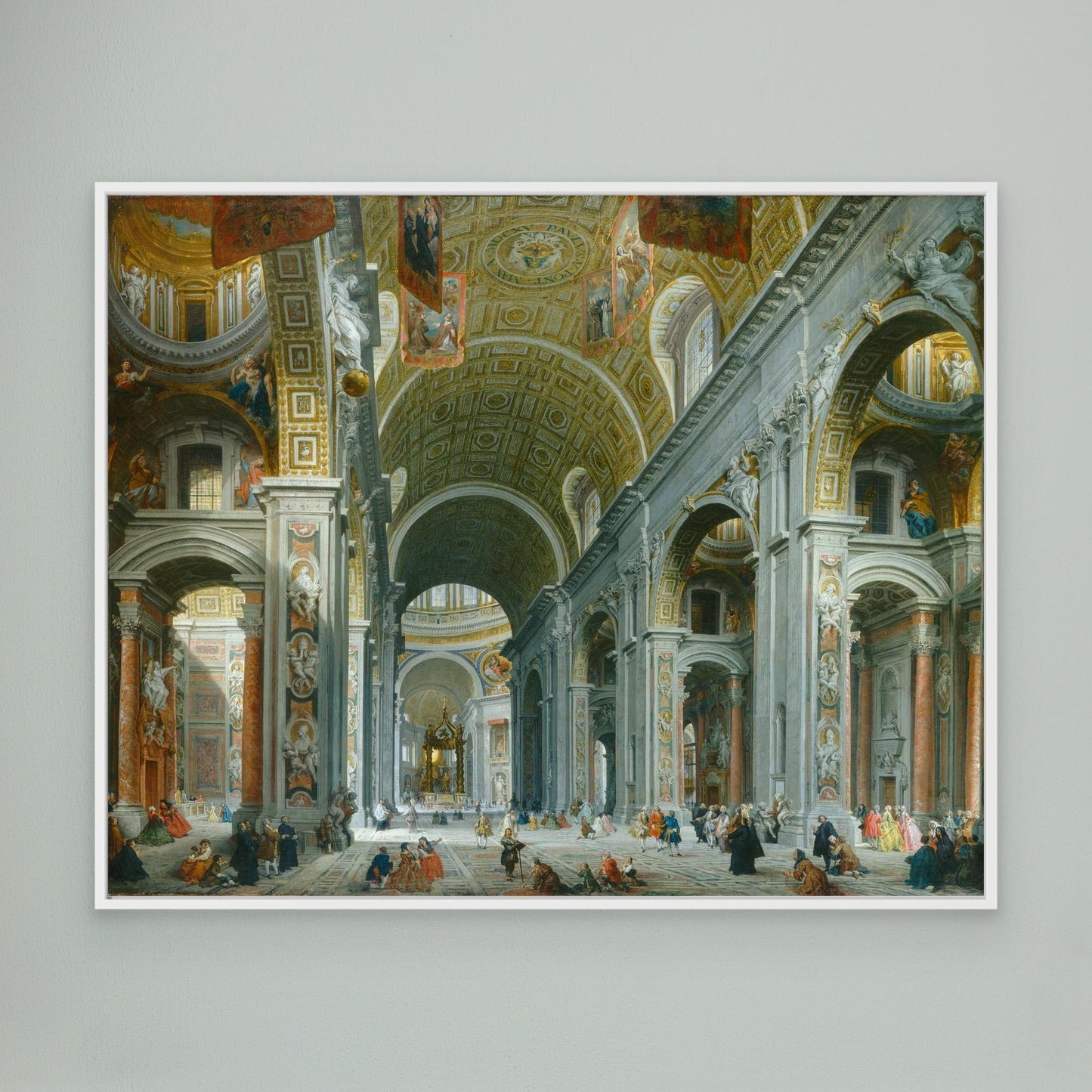 Interior of Saint Peter’s, Rome