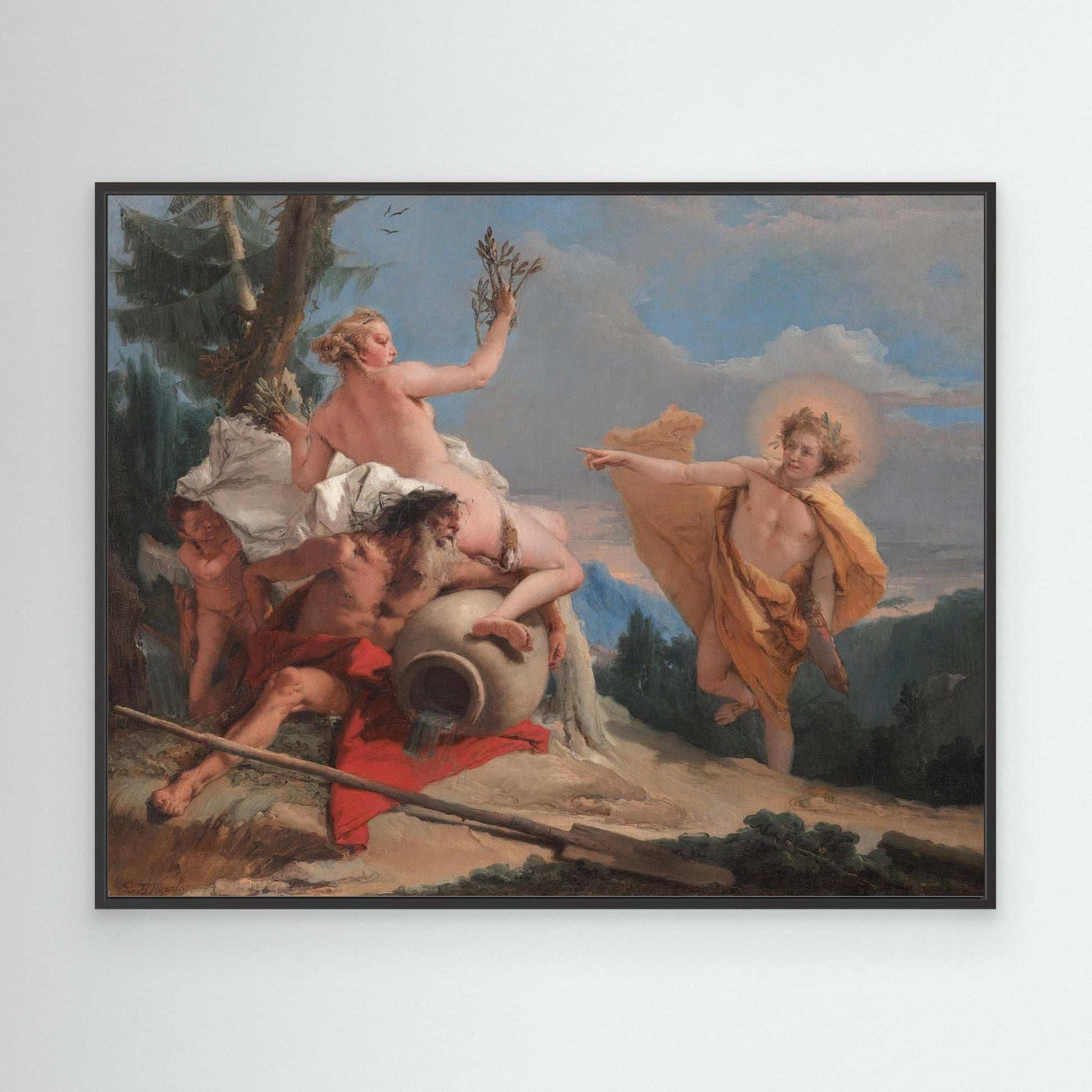 Apollo Pursuing Daphne