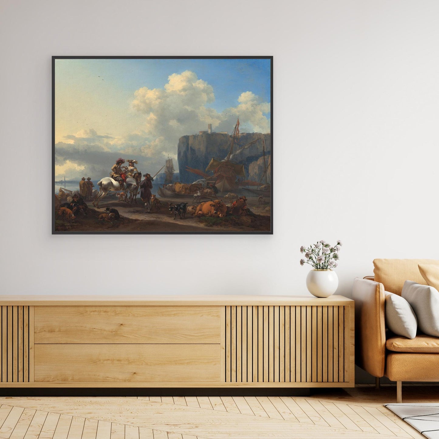 View of an Italian Port
