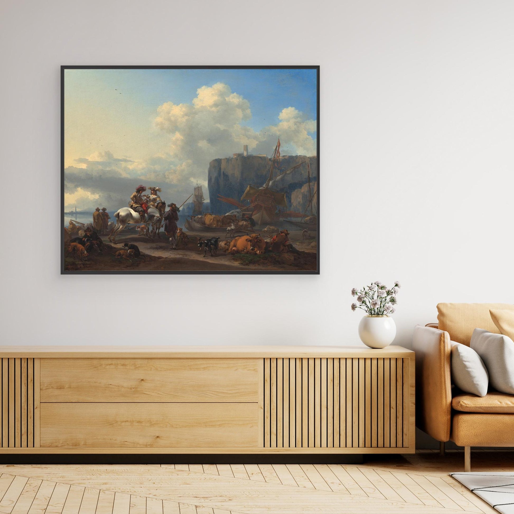 View of an Italian Port
