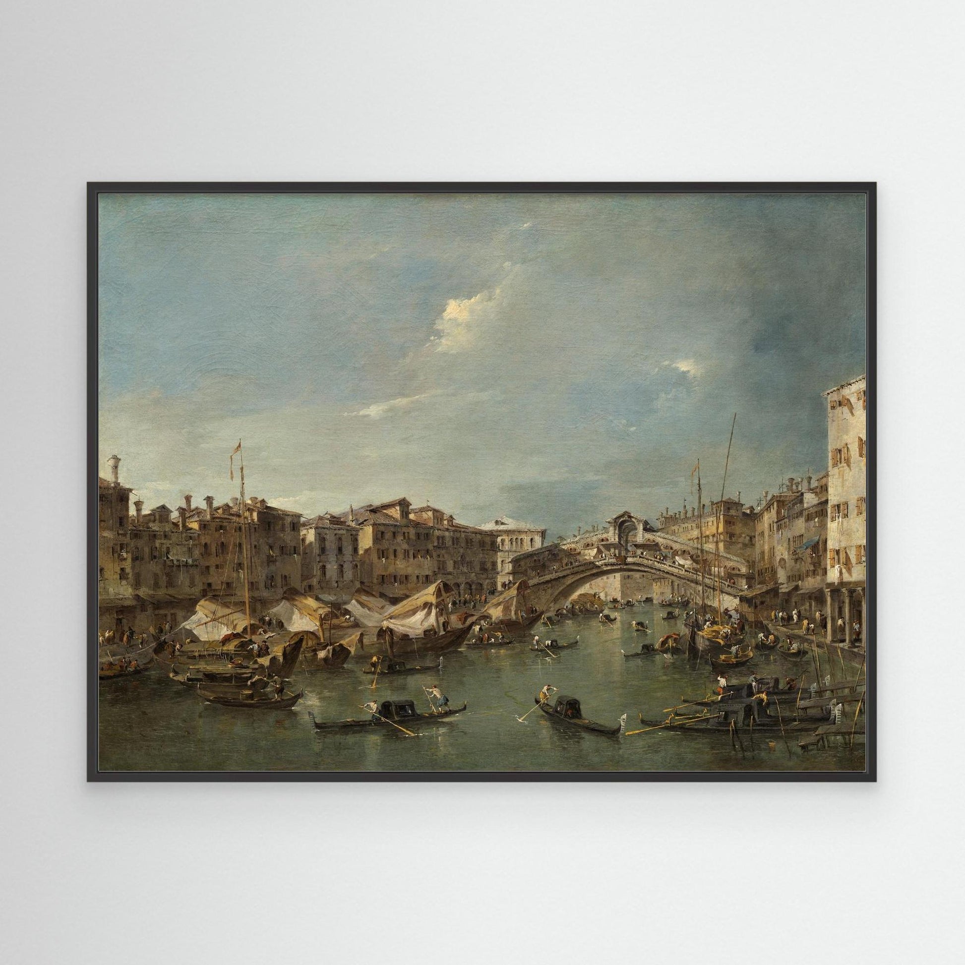 Grand Canal with the Rialto Bridge, Venice