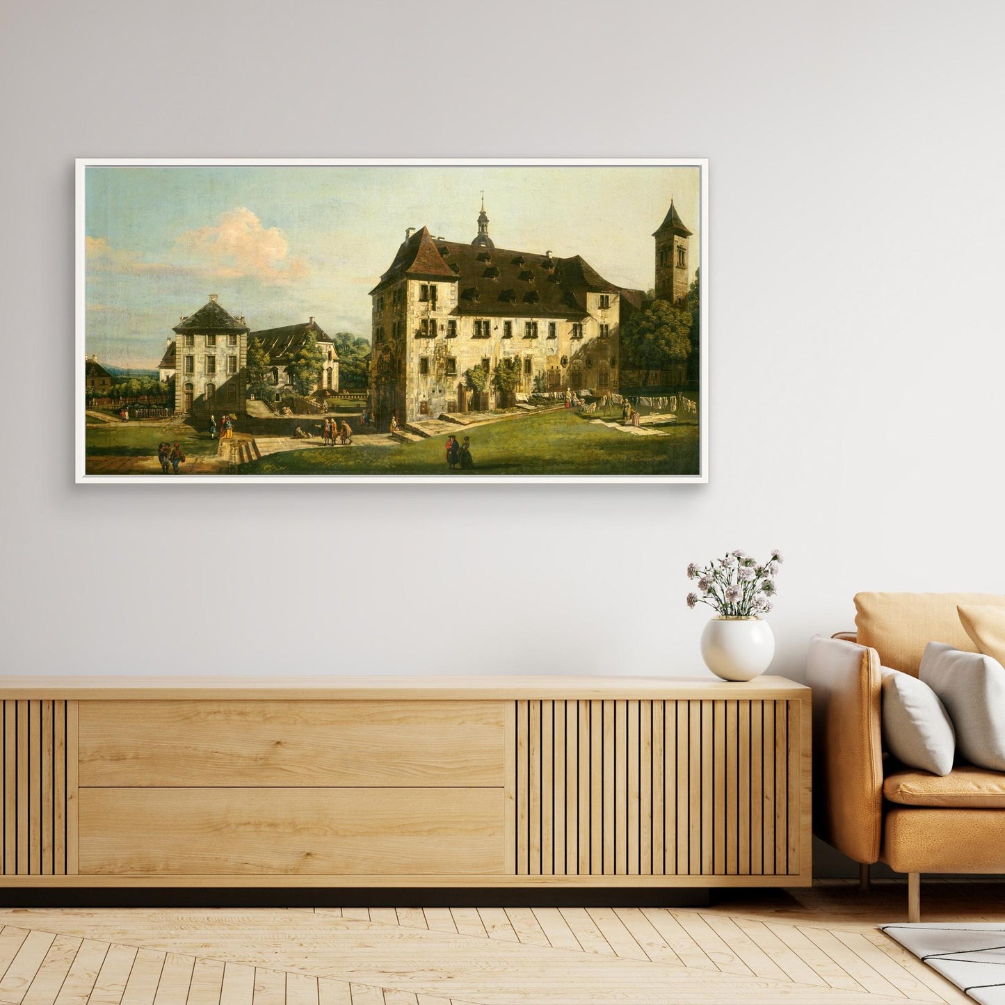 The Fortress of Konigstein: Courtyard with the Magdalenenburg