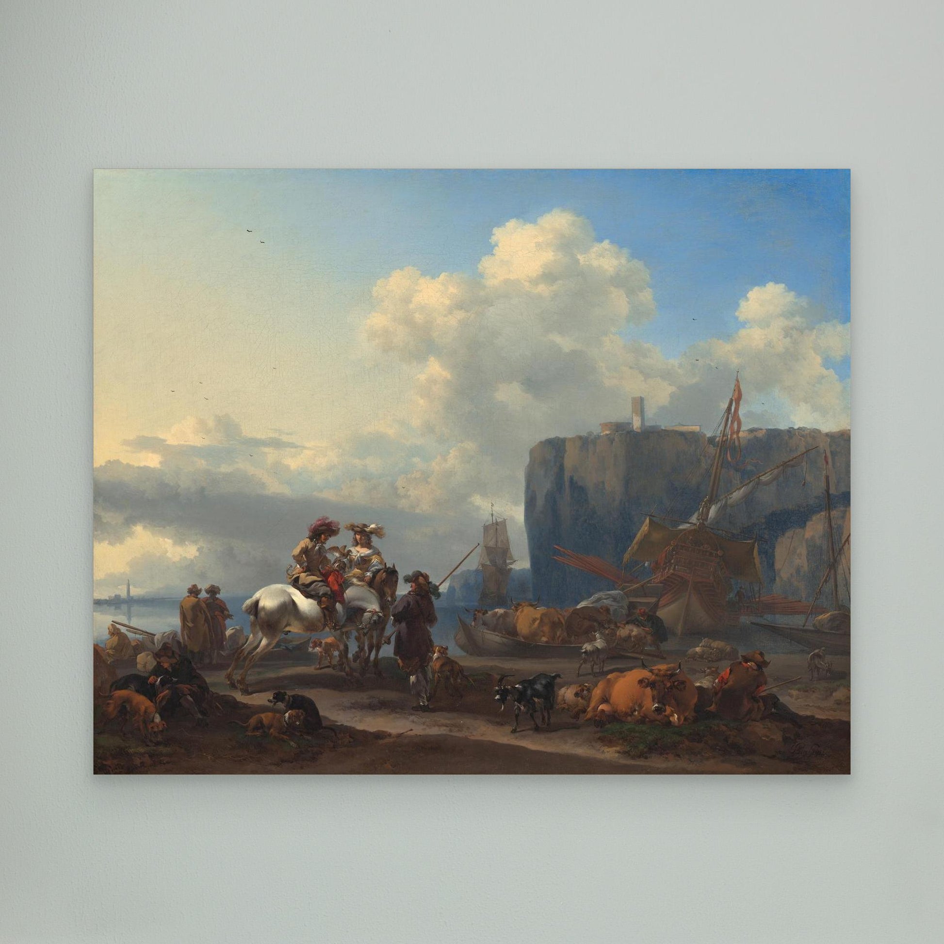 View of an Italian Port