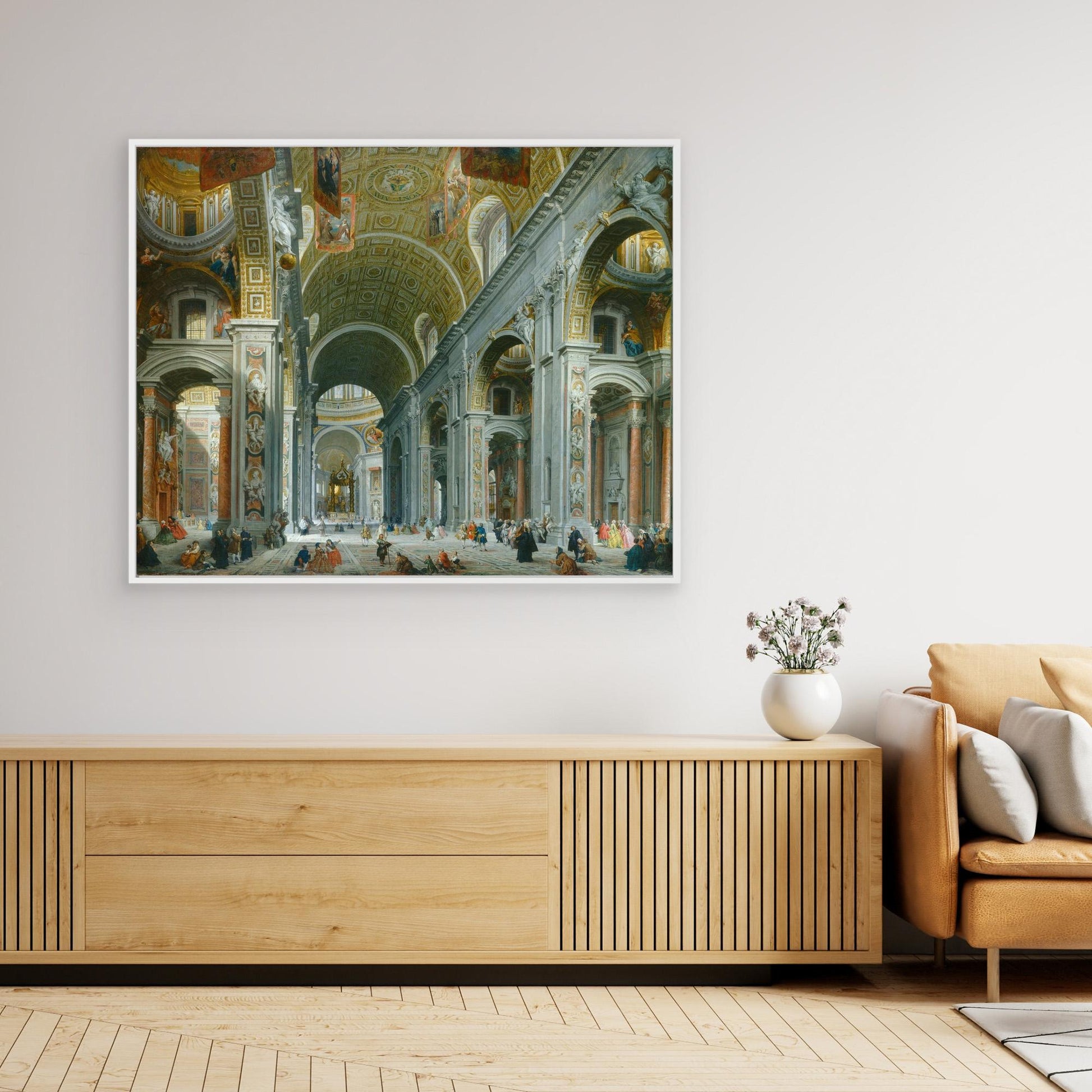 Interior of Saint Peter’s, Rome