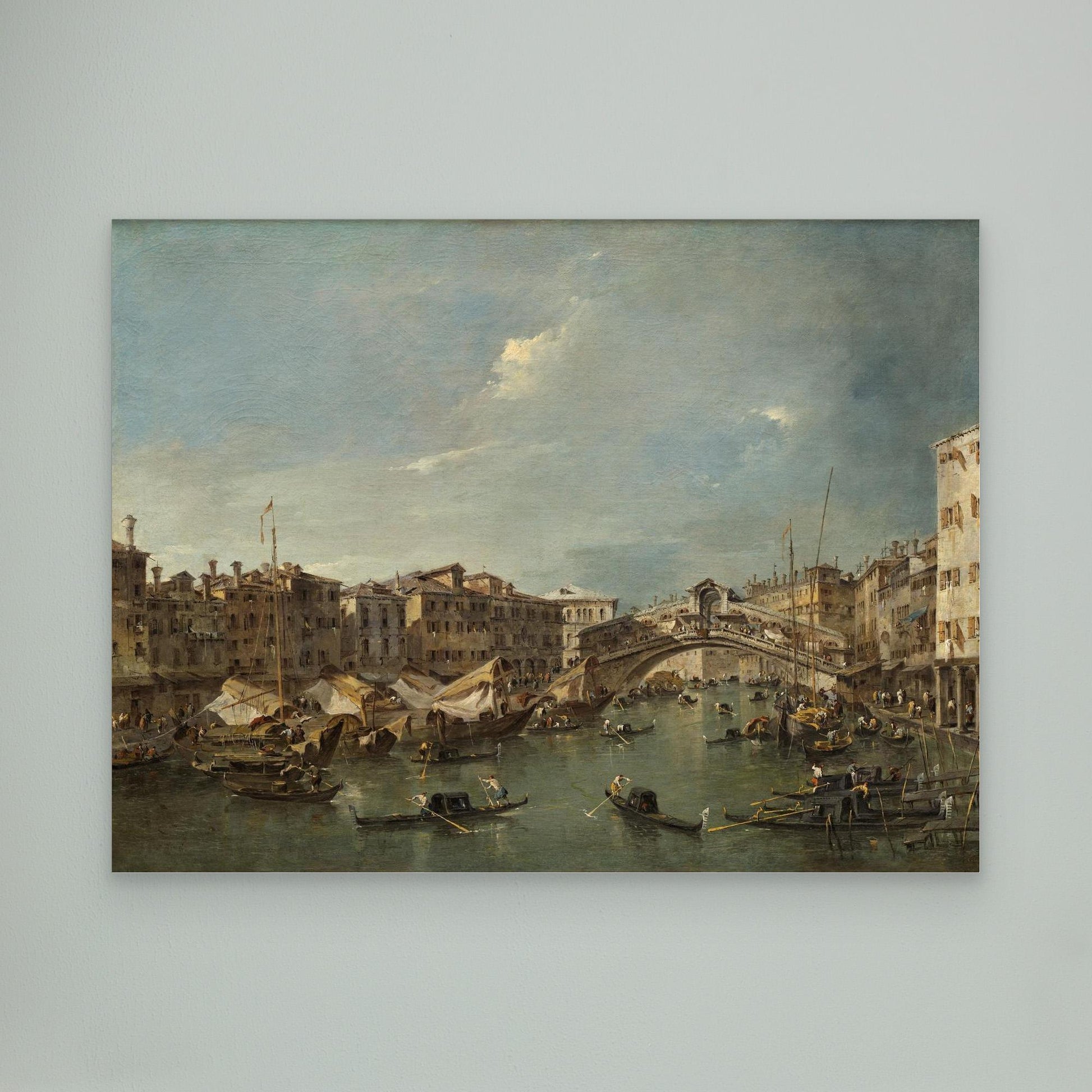 Grand Canal with the Rialto Bridge, Venice
