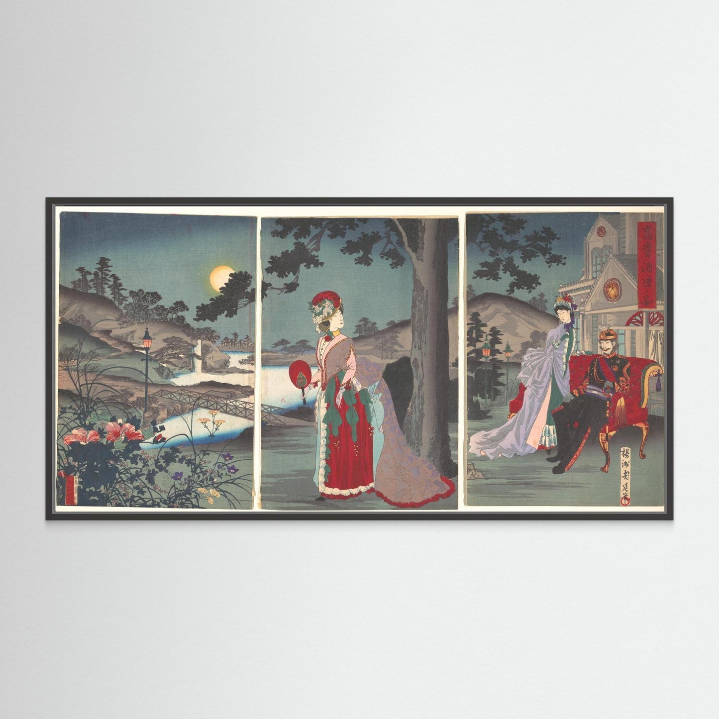 Nobility in the Evening Cool (Koki nōryō no zu)