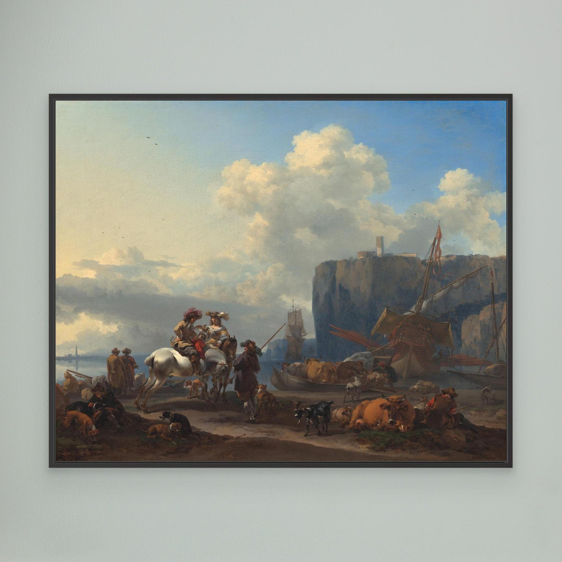 View of an Italian Port