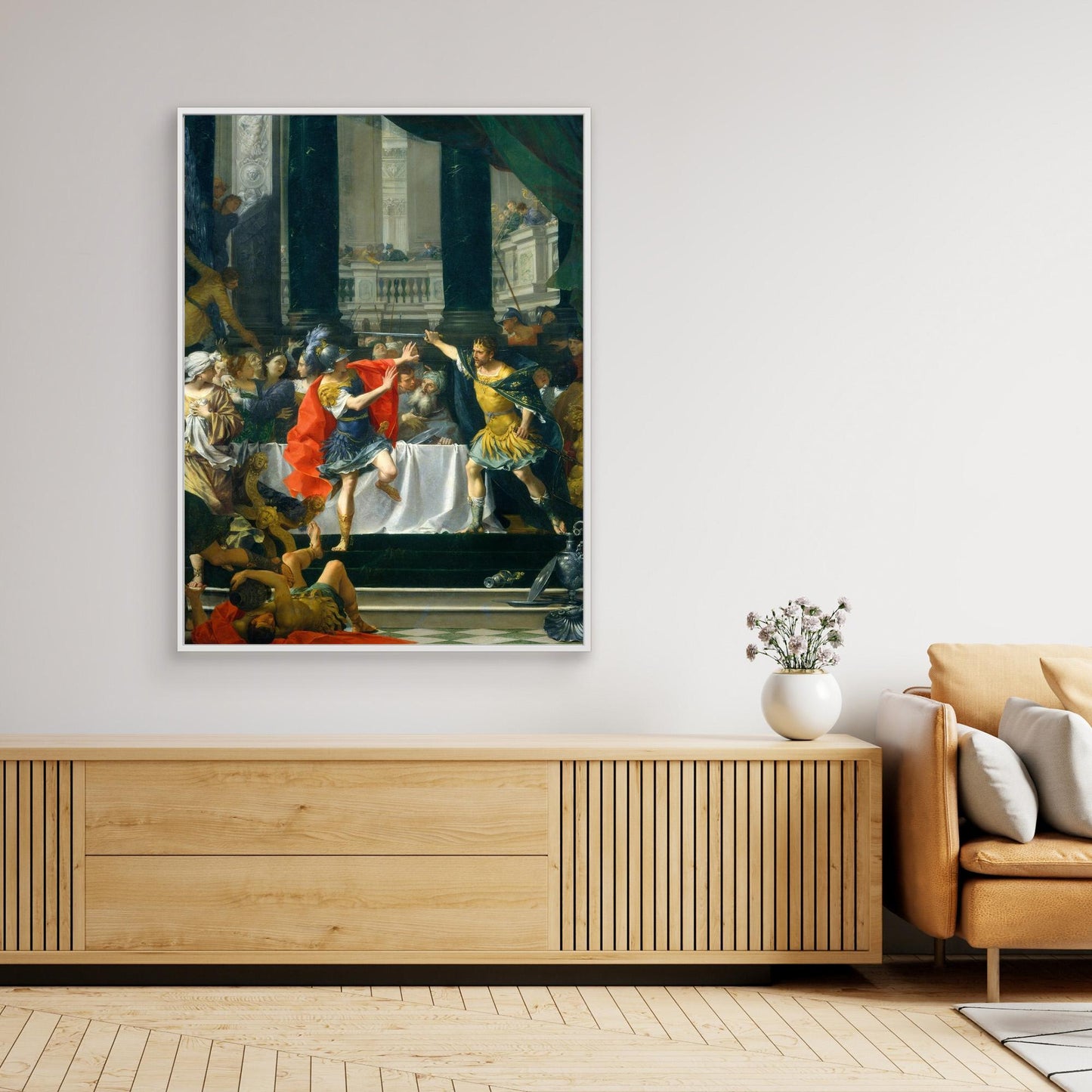 Alexander the Great Threatened by His Father