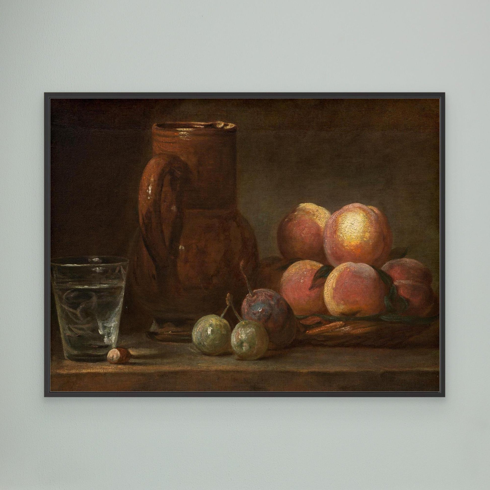 Fruit, Jug, and a Glass