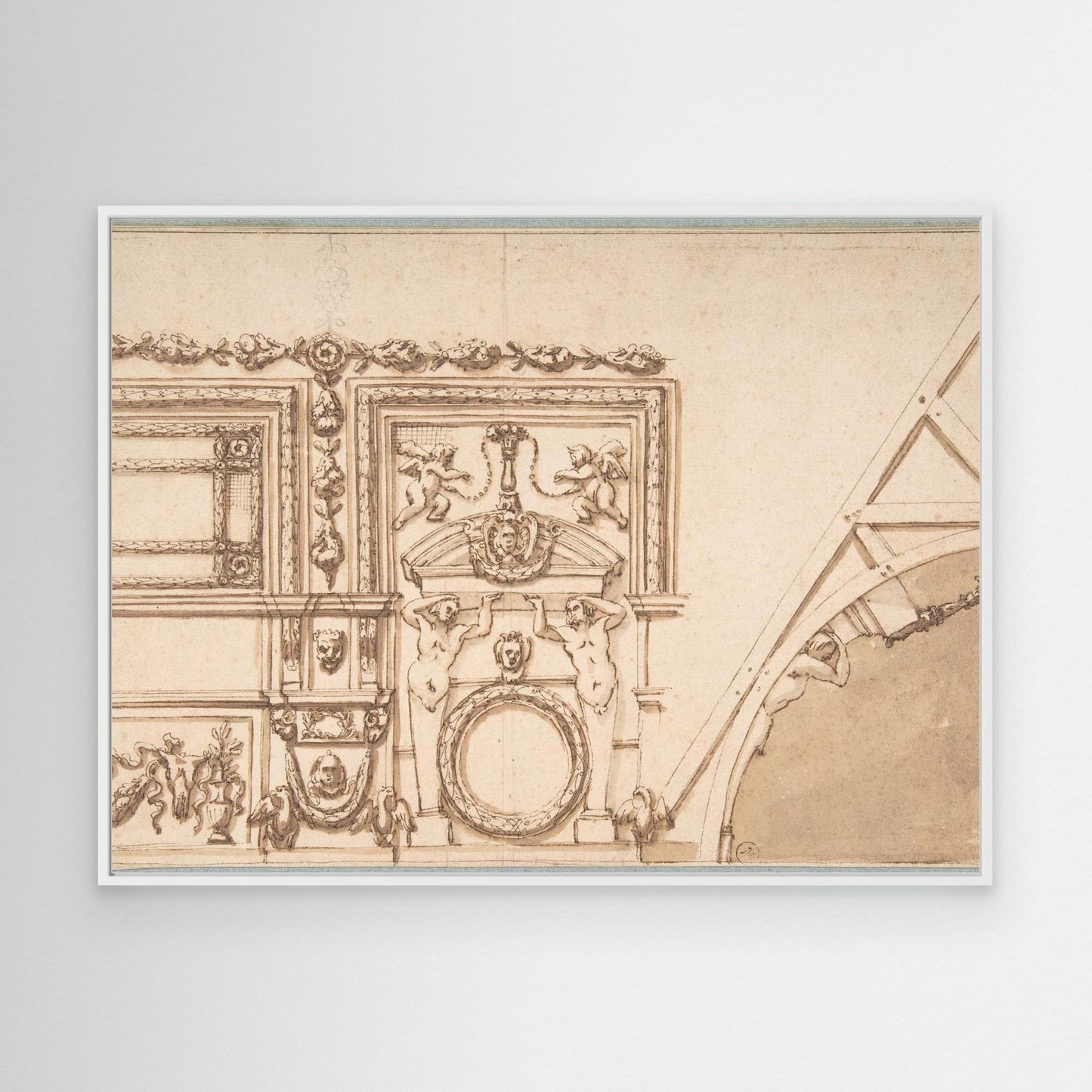 Drawing for Ceiling Decoration