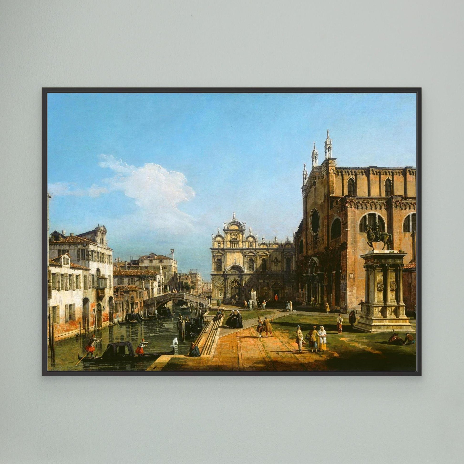 The Campo di SS. Giovanni e Paolo, Venice