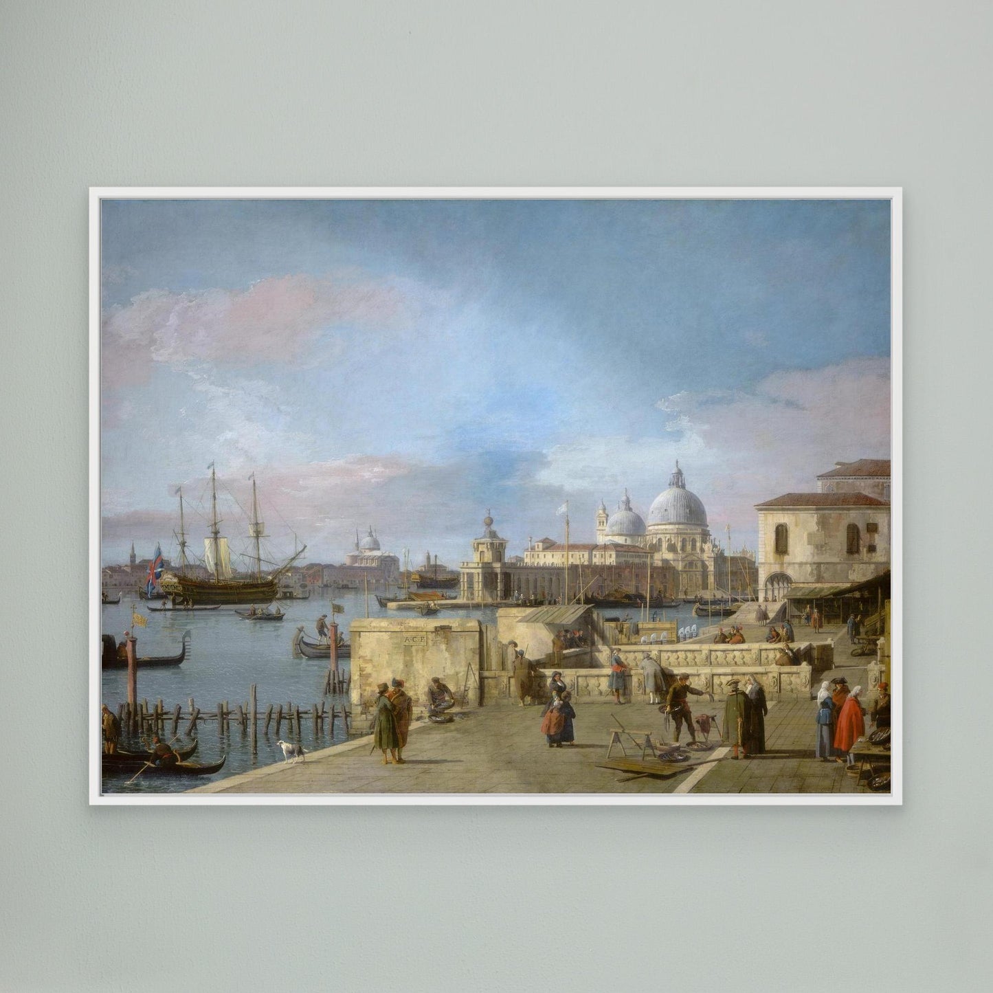 Entrance to the Grand Canal from the Molo, Venice