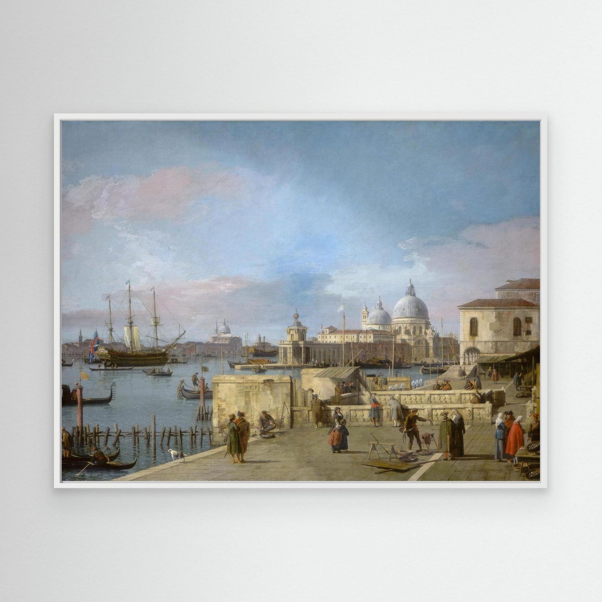 Entrance to the Grand Canal from the Molo, Venice