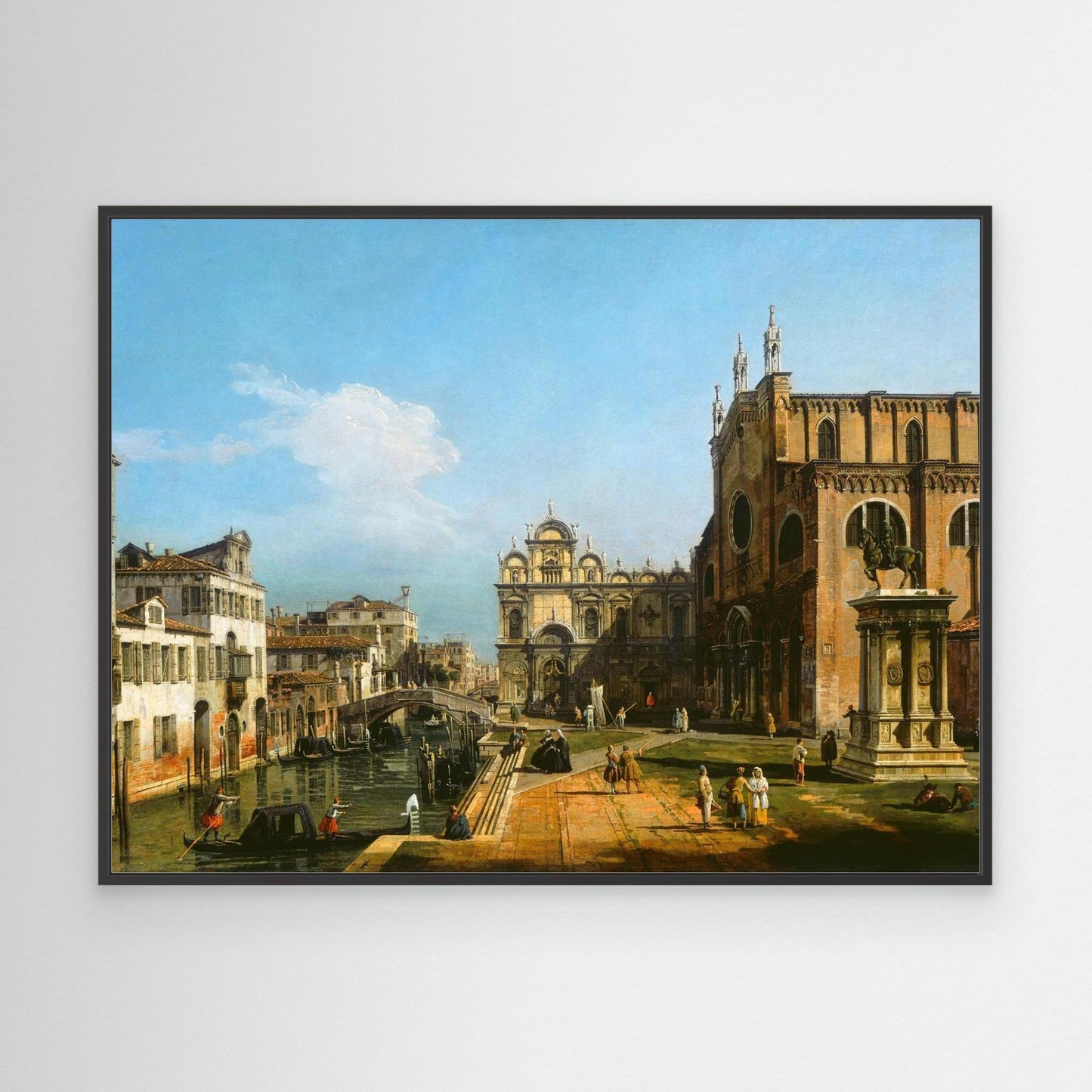 The Campo di SS. Giovanni e Paolo, Venice