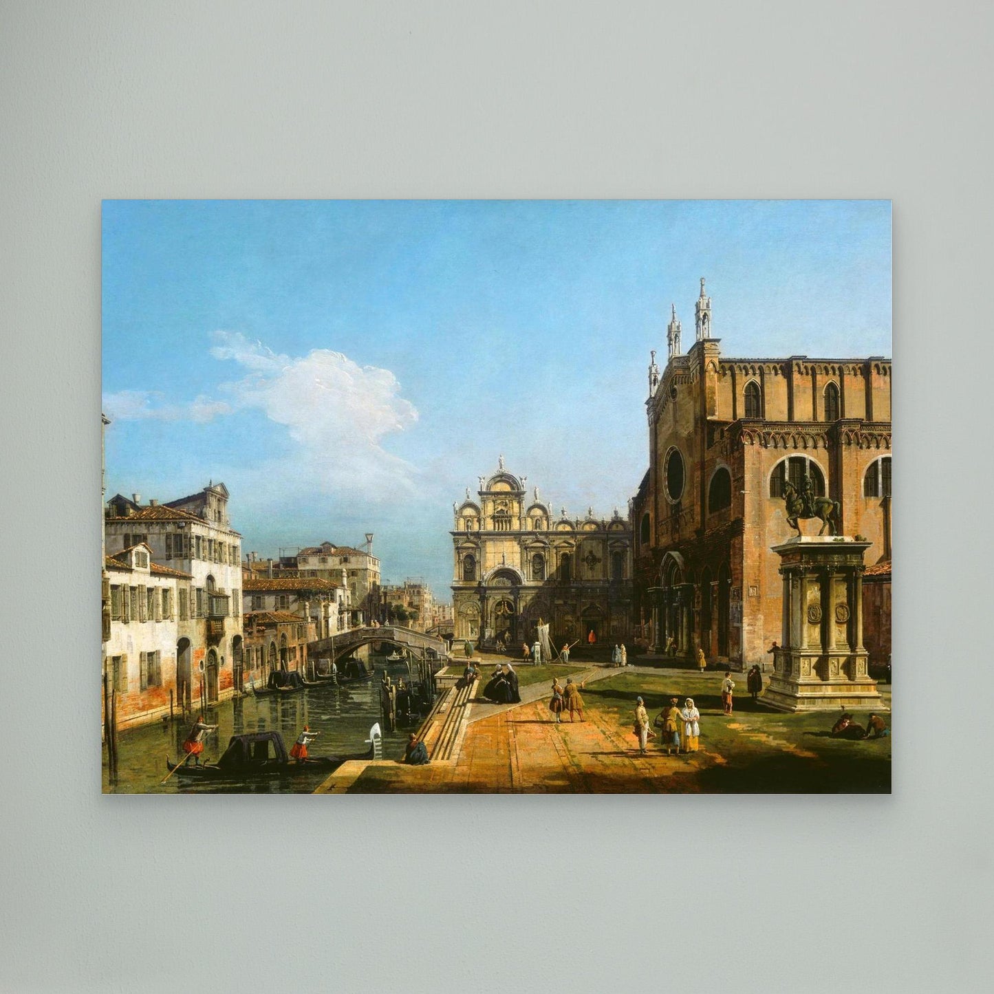 The Campo di SS. Giovanni e Paolo, Venice