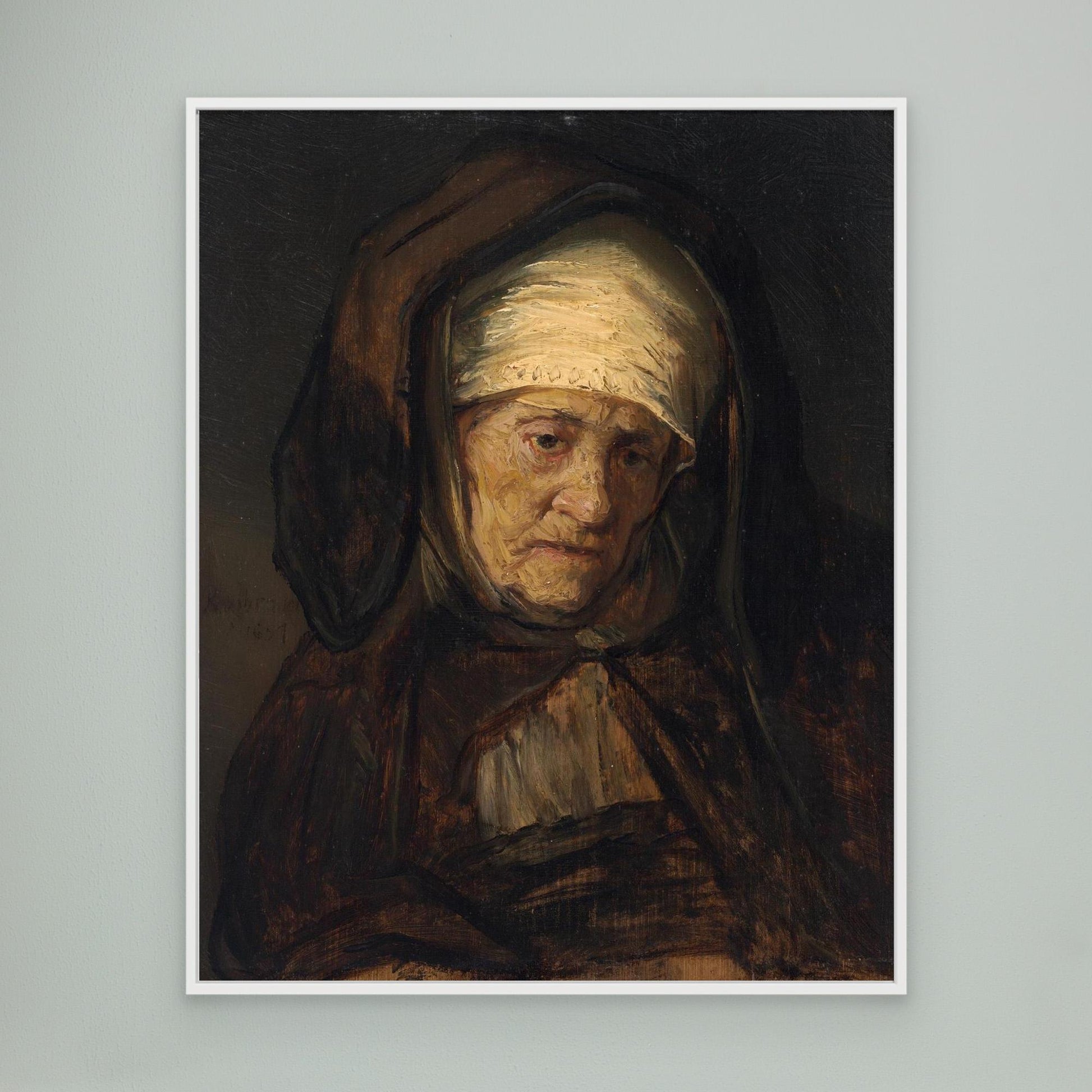 Head of an Aged Woman