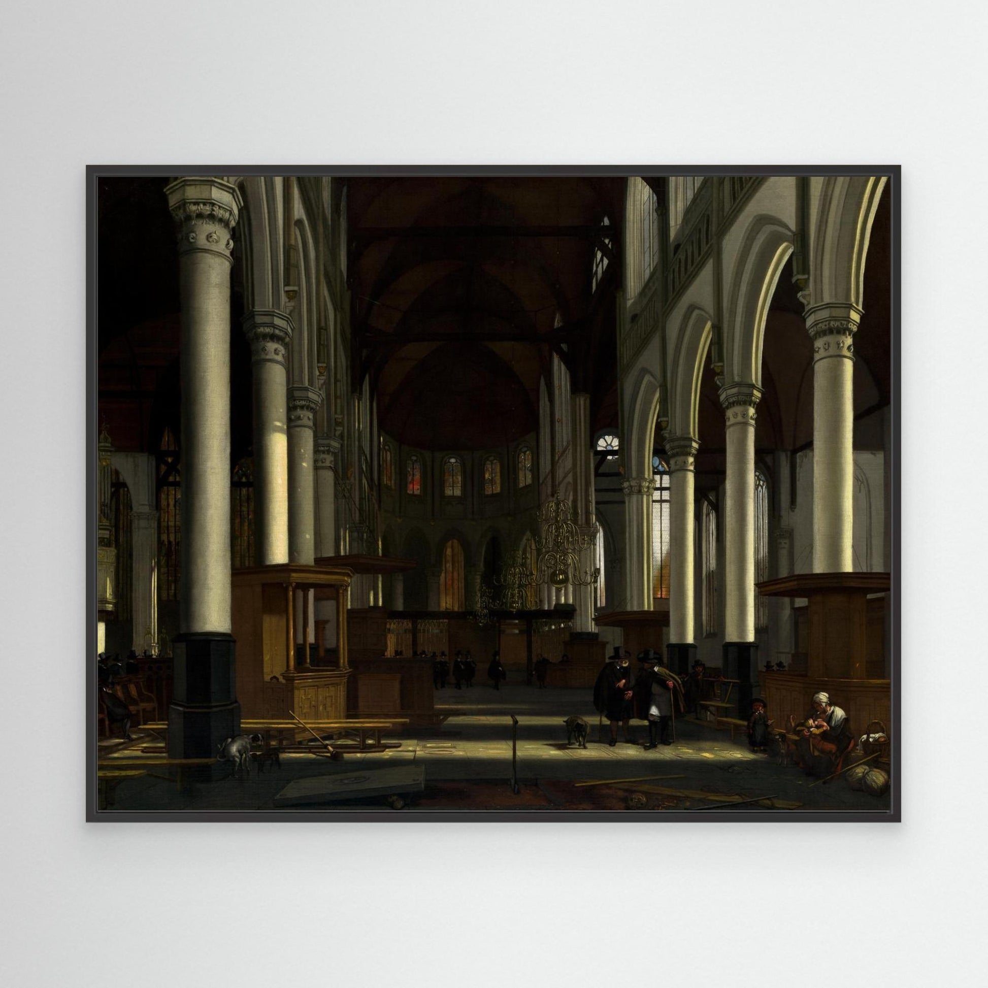 The Interior of the Oude Kerk, Amsterdam