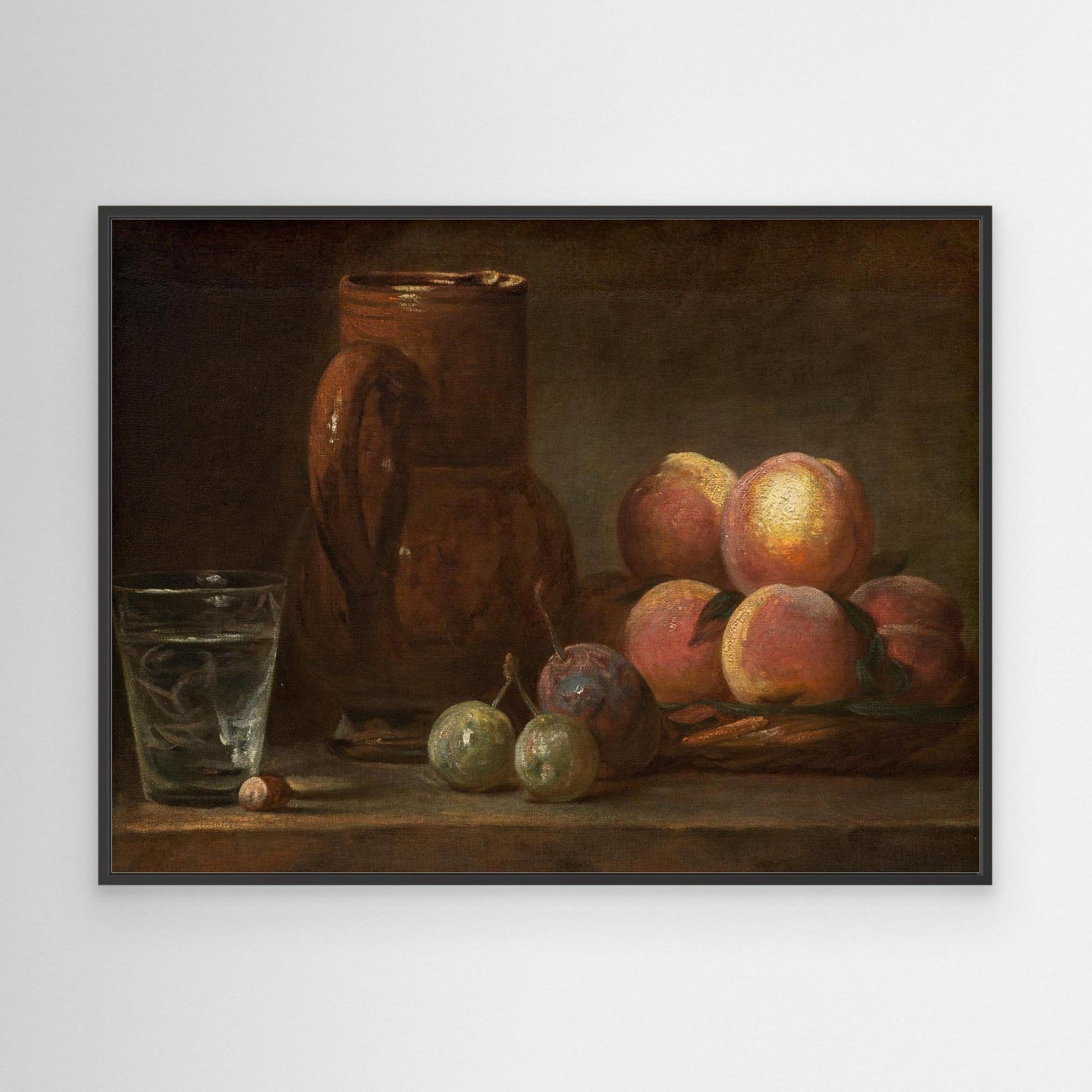 Fruit, Jug, and a Glass