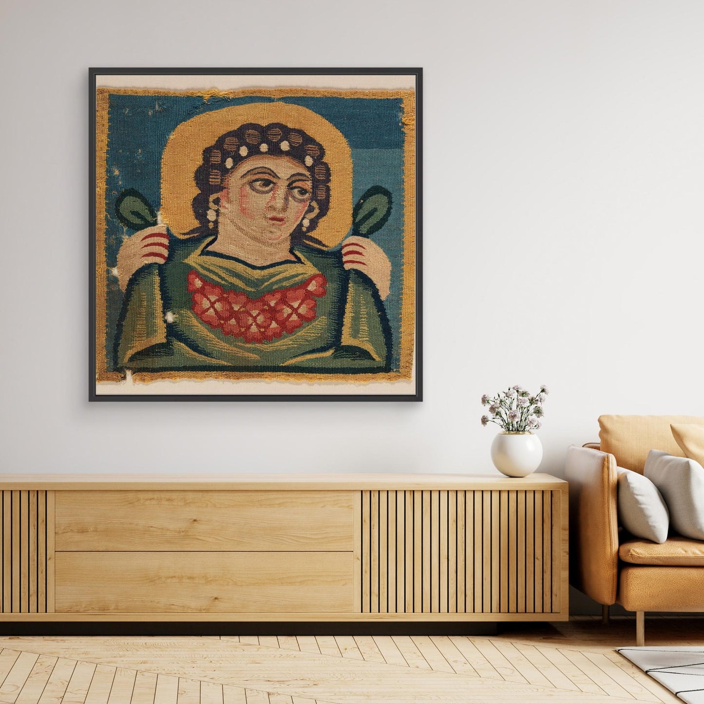 Tabula (Square) with the Head of Spring