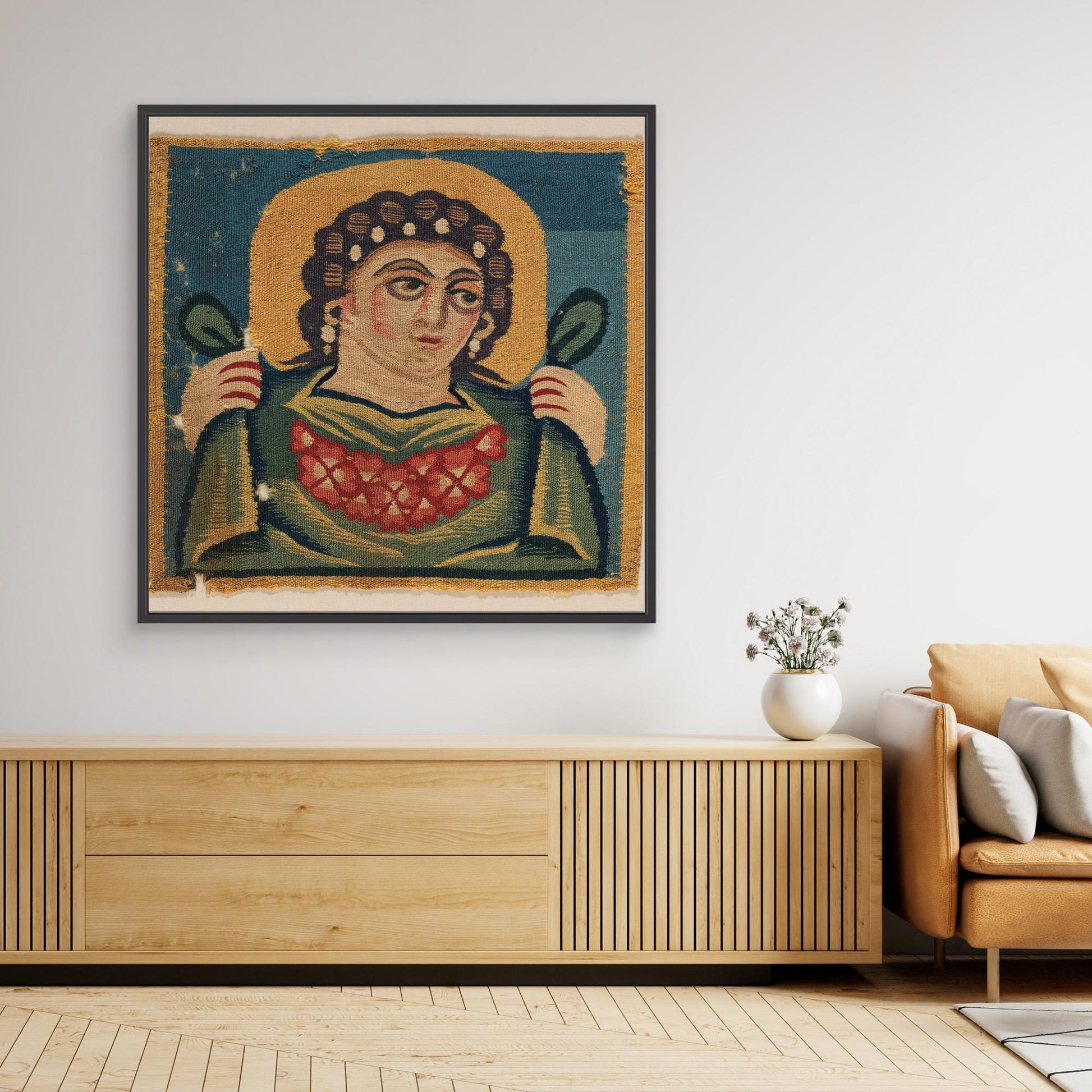 Tabula (Square) with the Head of Spring