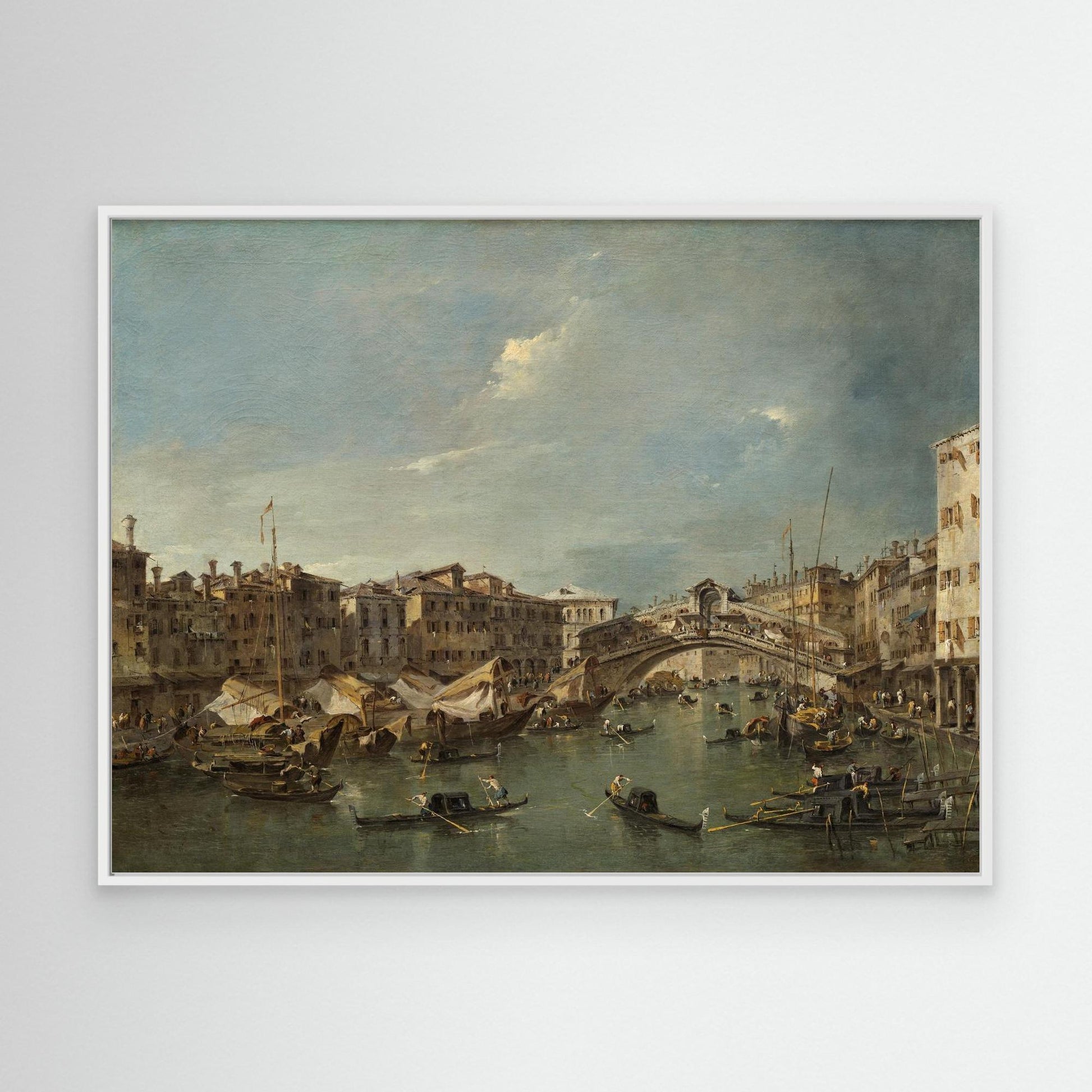 Grand Canal with the Rialto Bridge, Venice