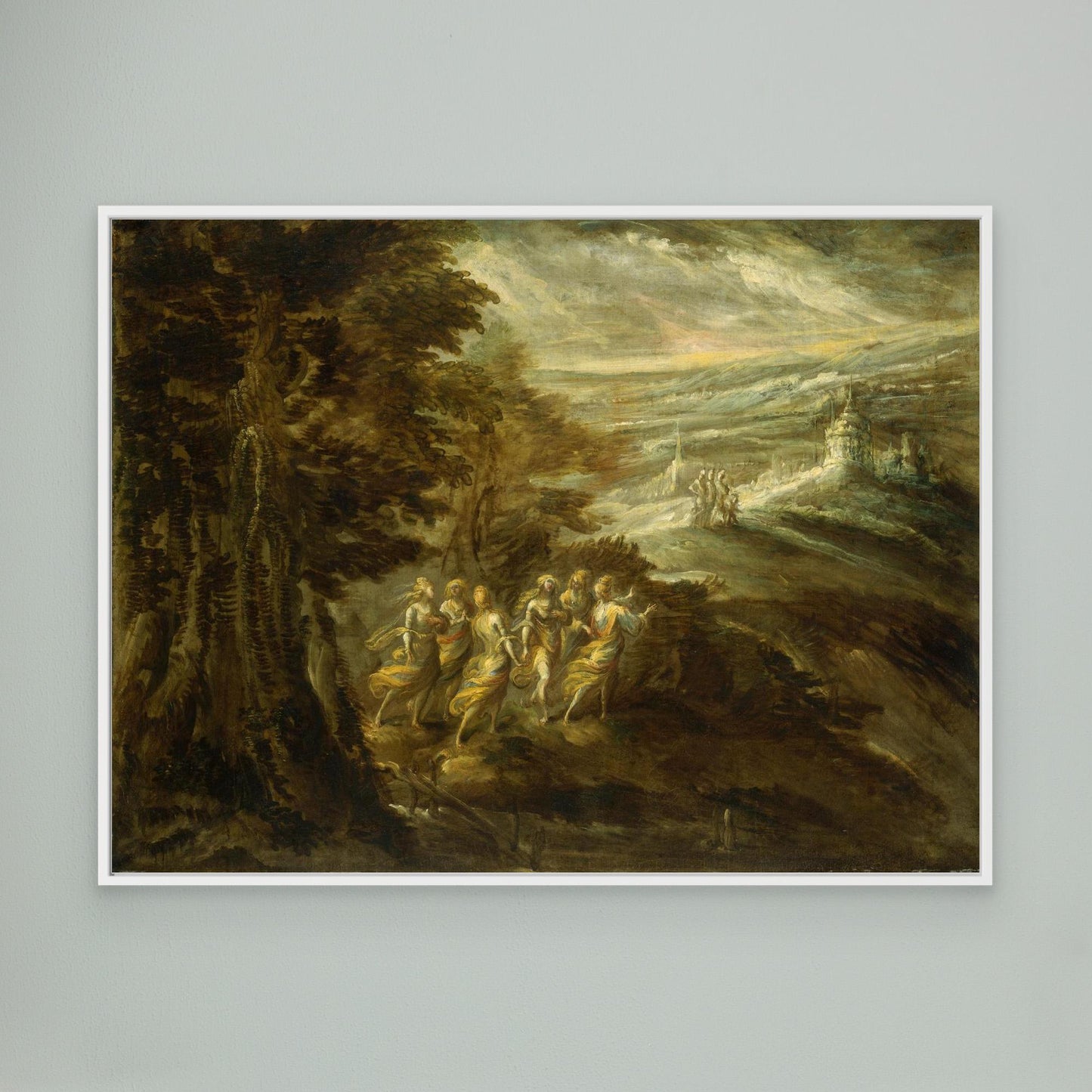 Fantastic Landscape with Figures