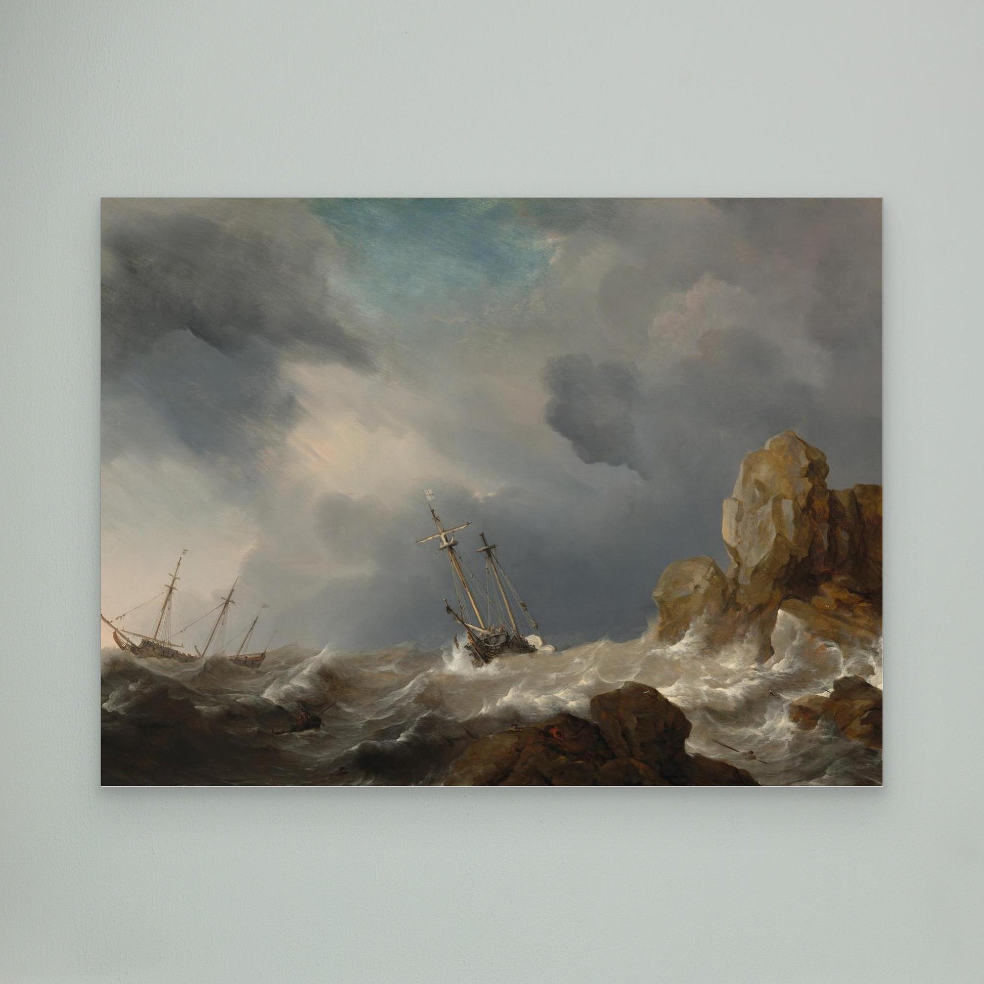 Ships in a Gale