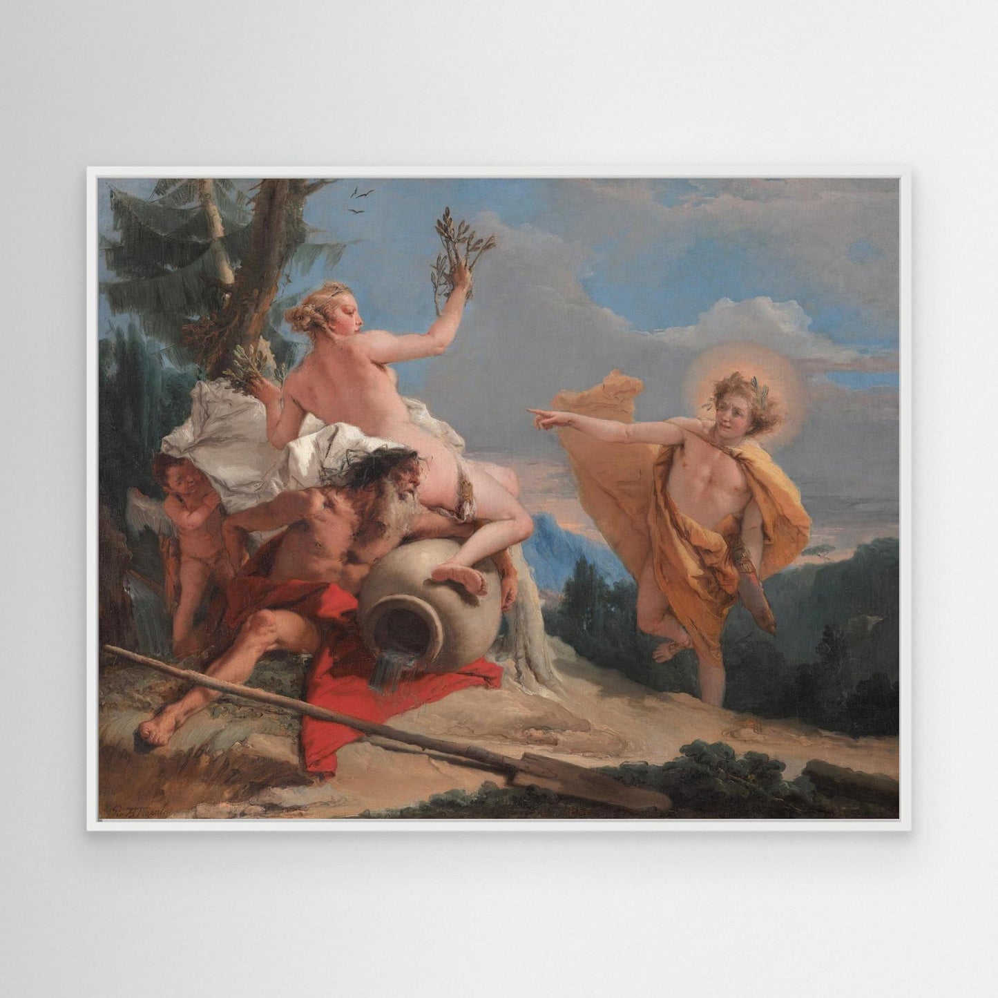 Apollo Pursuing Daphne