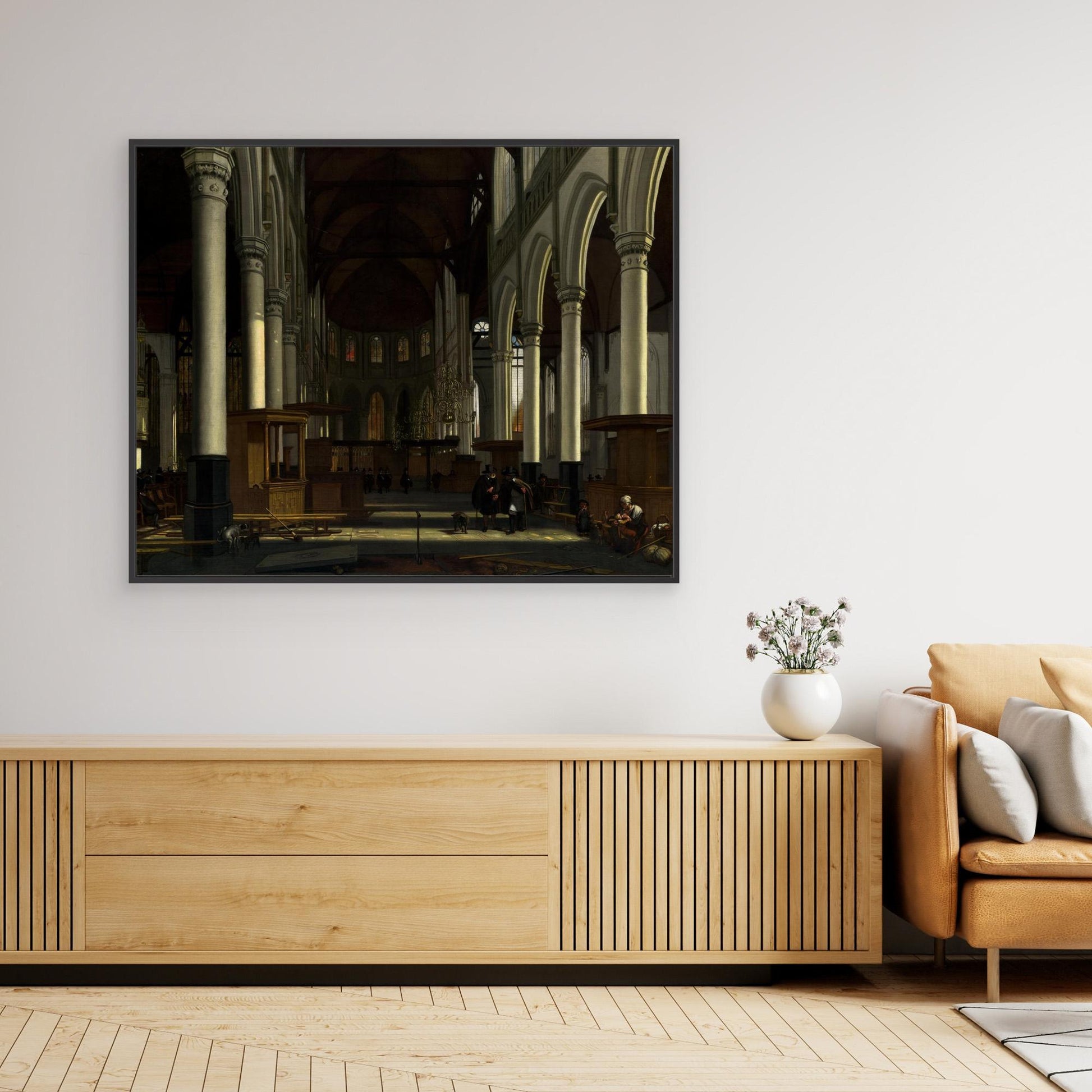 The Interior of the Oude Kerk, Amsterdam