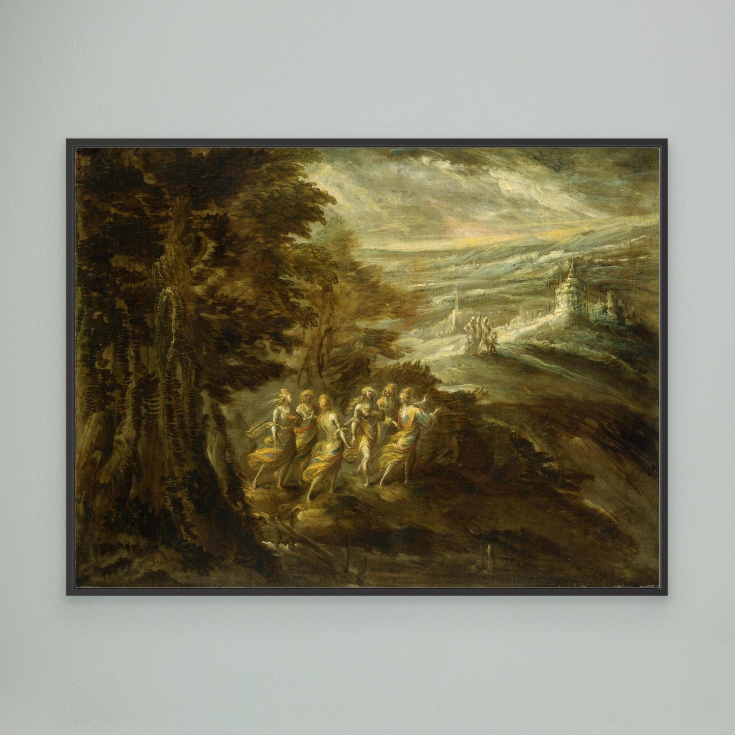 Fantastic Landscape with Figures