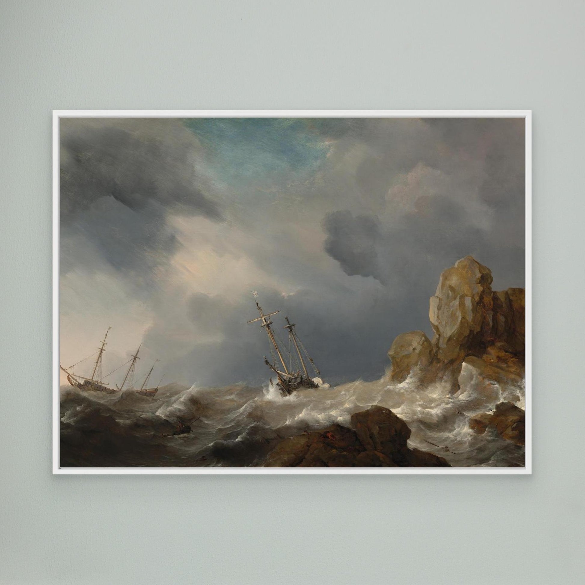 Ships in a Gale