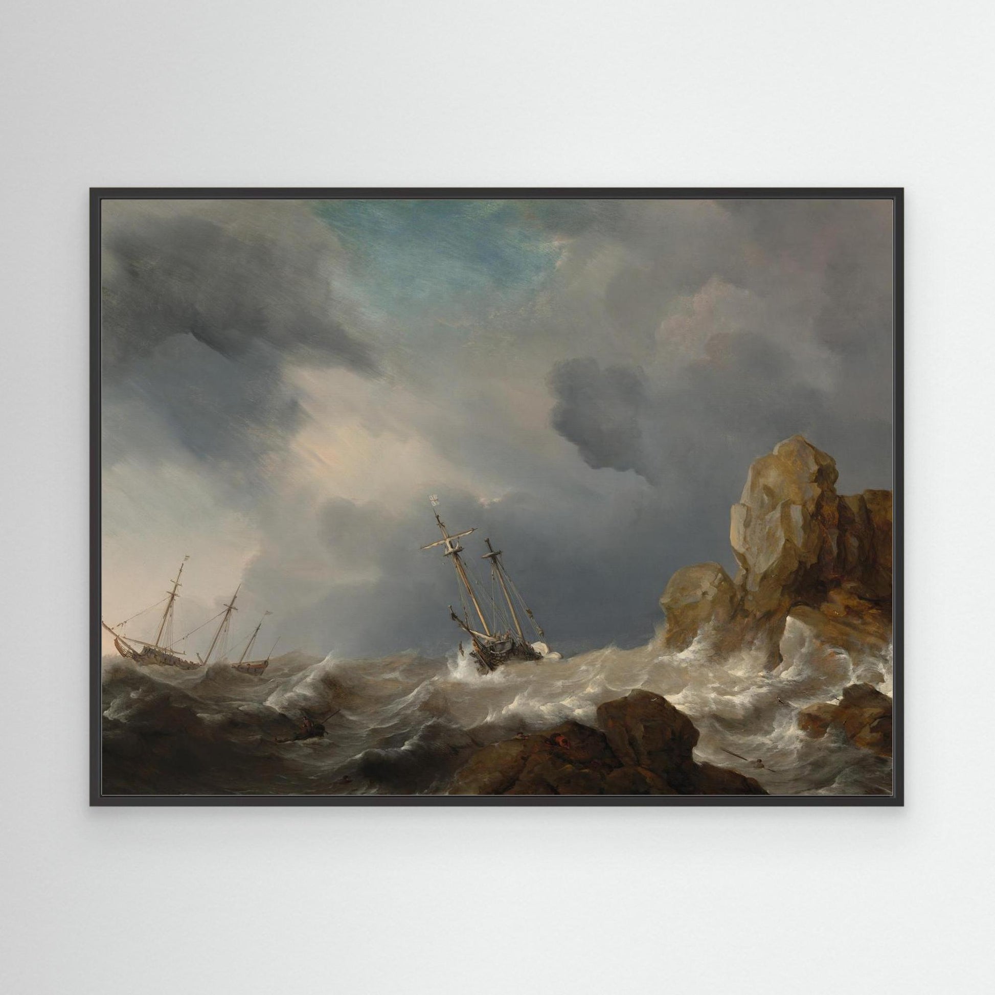 Ships in a Gale
