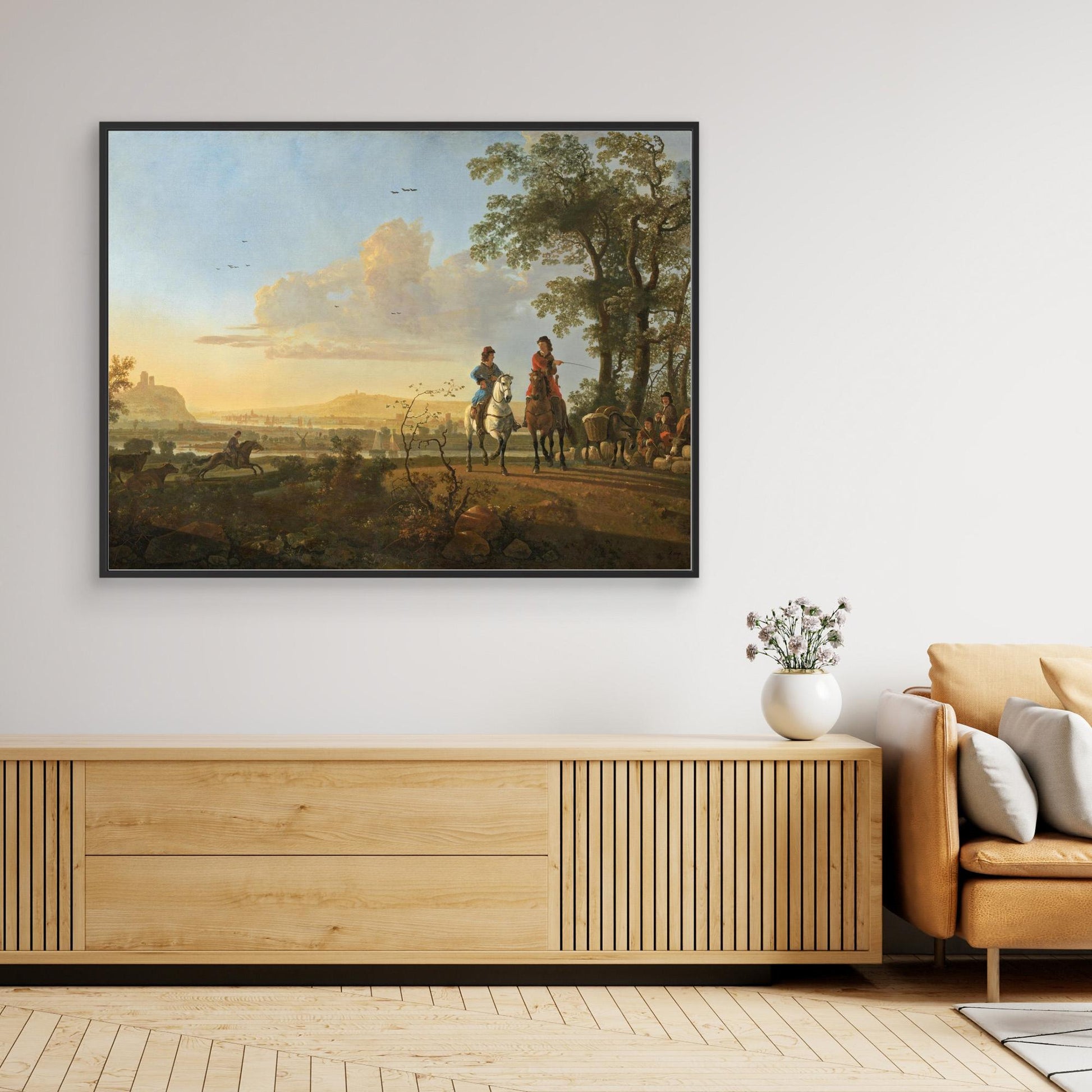Horsemen and Herdsmen with Cattle