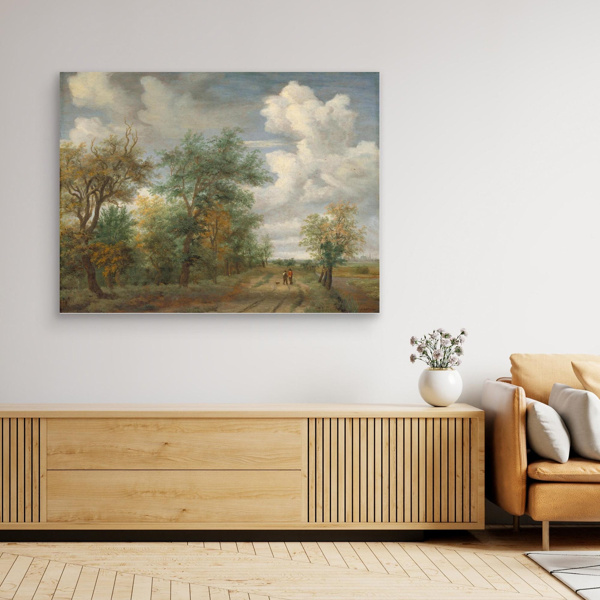 Wooded Landscape with Figures