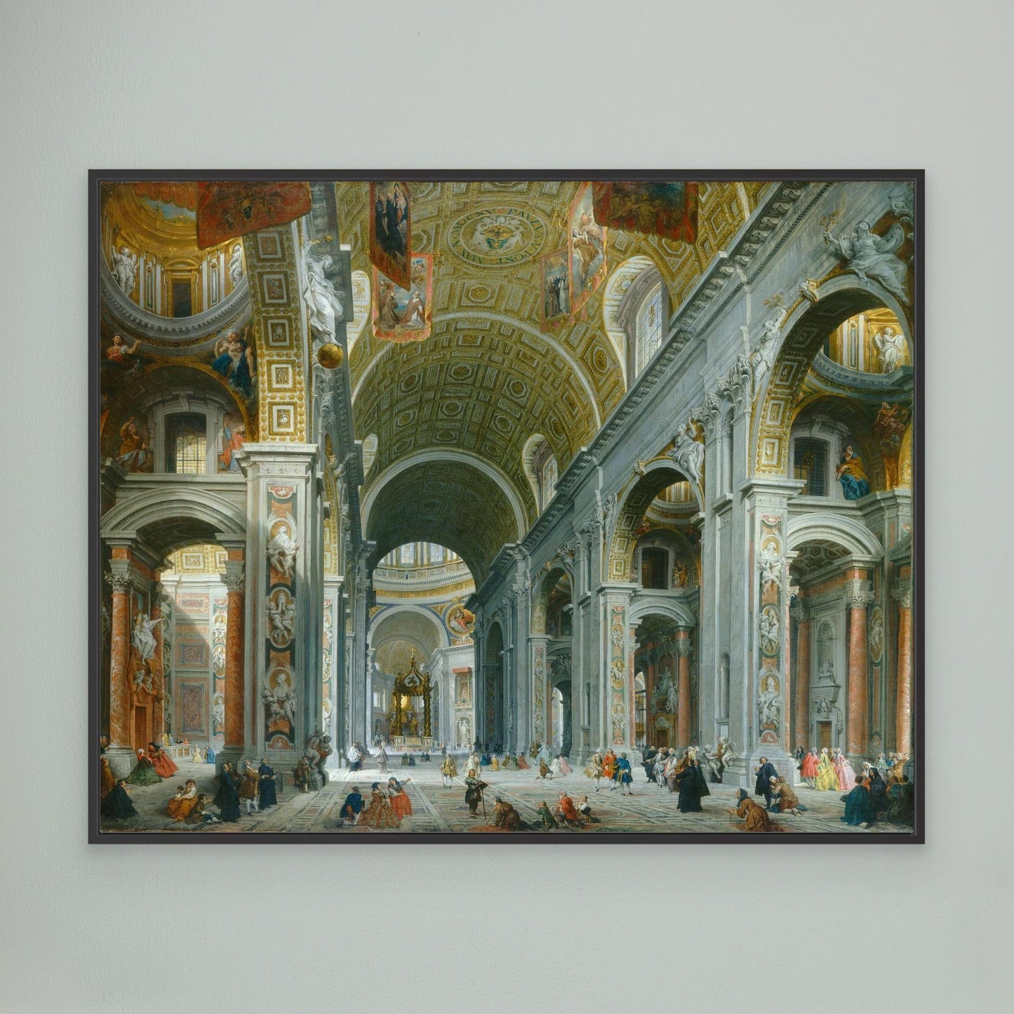 Interior of Saint Peter’s, Rome