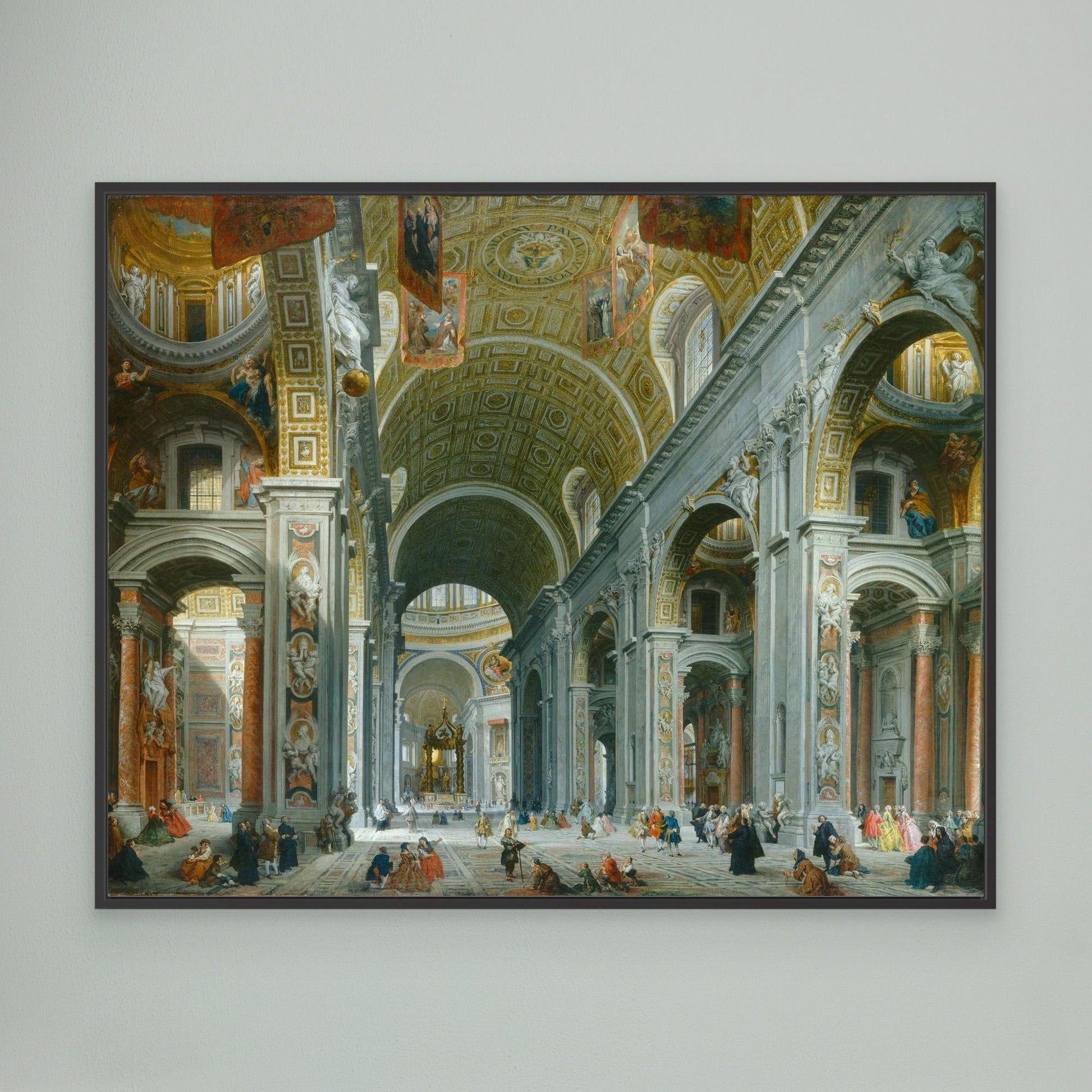 Interior of Saint Peter’s, Rome