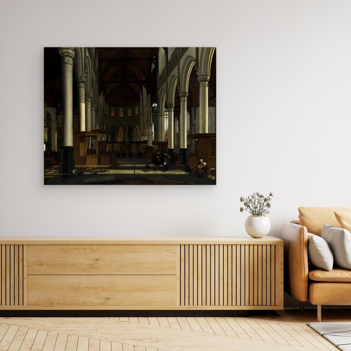 The Interior of the Oude Kerk, Amsterdam
